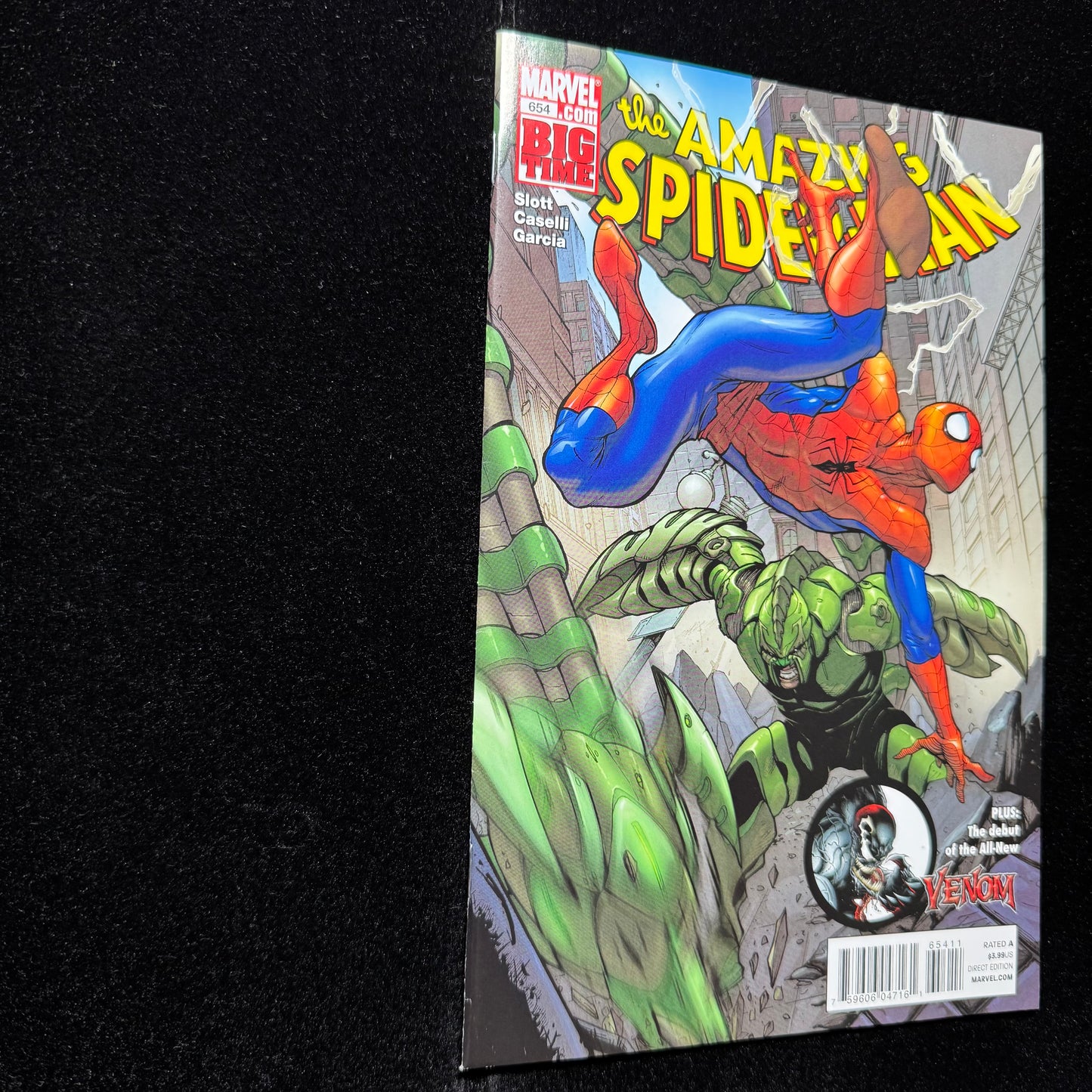 Amazing Spider-Man 654 - Flash Thompson Bonds With Symbiote - Modern Age 2011