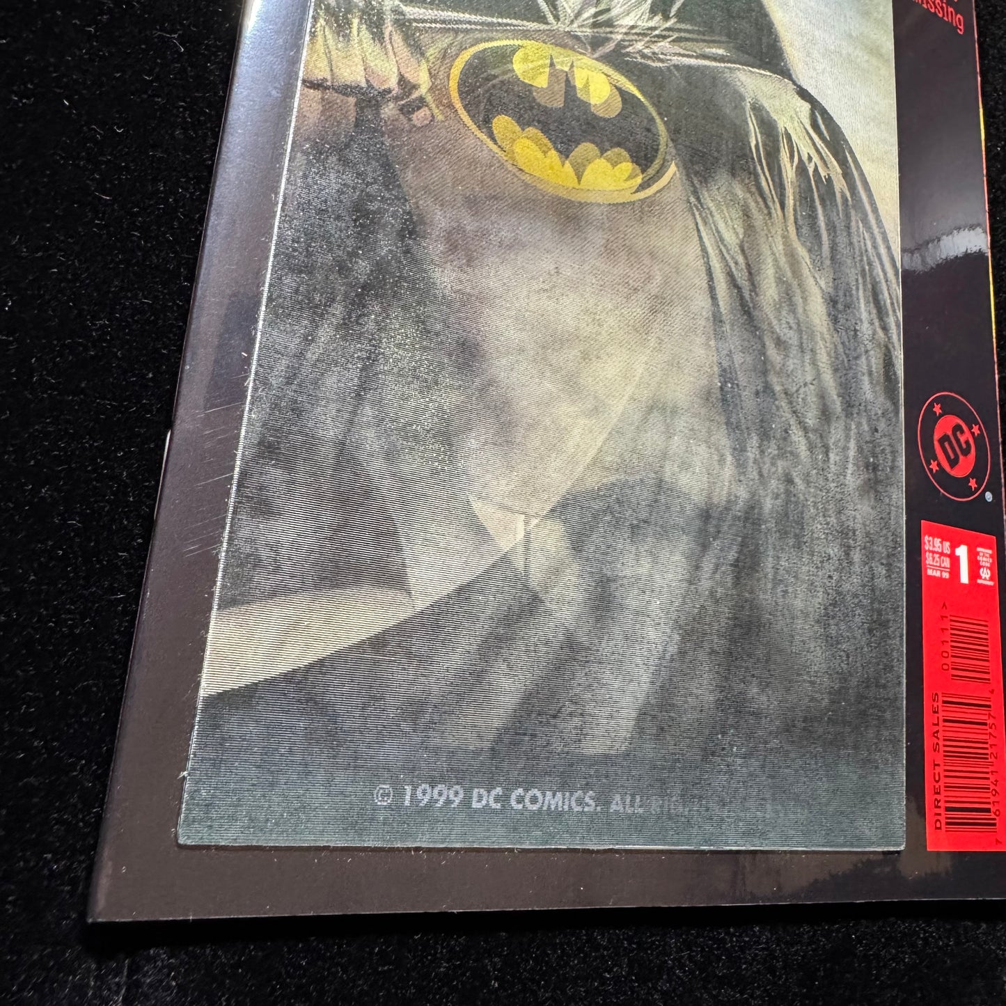 Batman: No Mans Land 1 - Lenticular Variant - Modern Age Dc Comics 1999