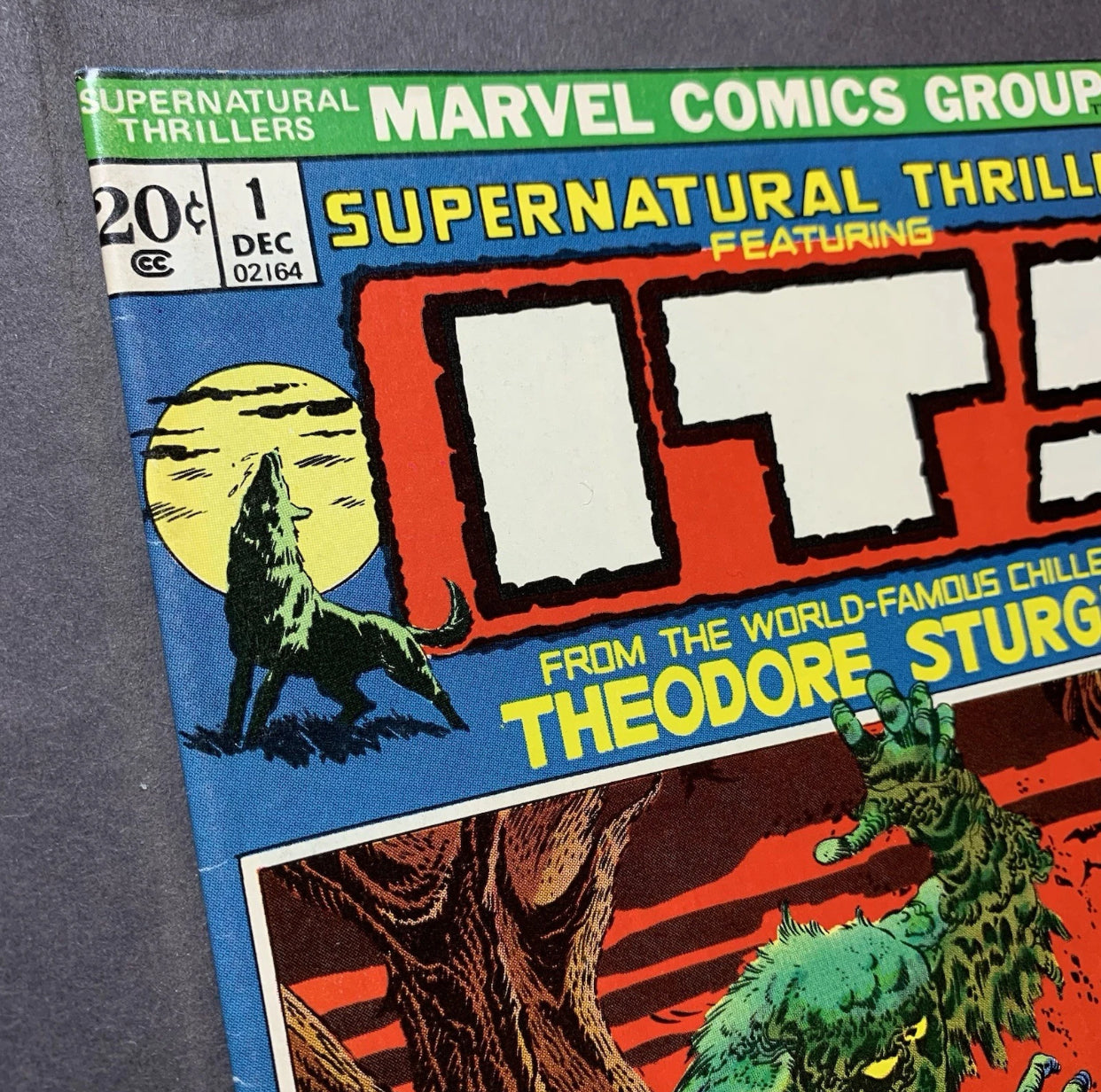 Supernatural Thrillers 1/ Bronze Age marvel comics 1972