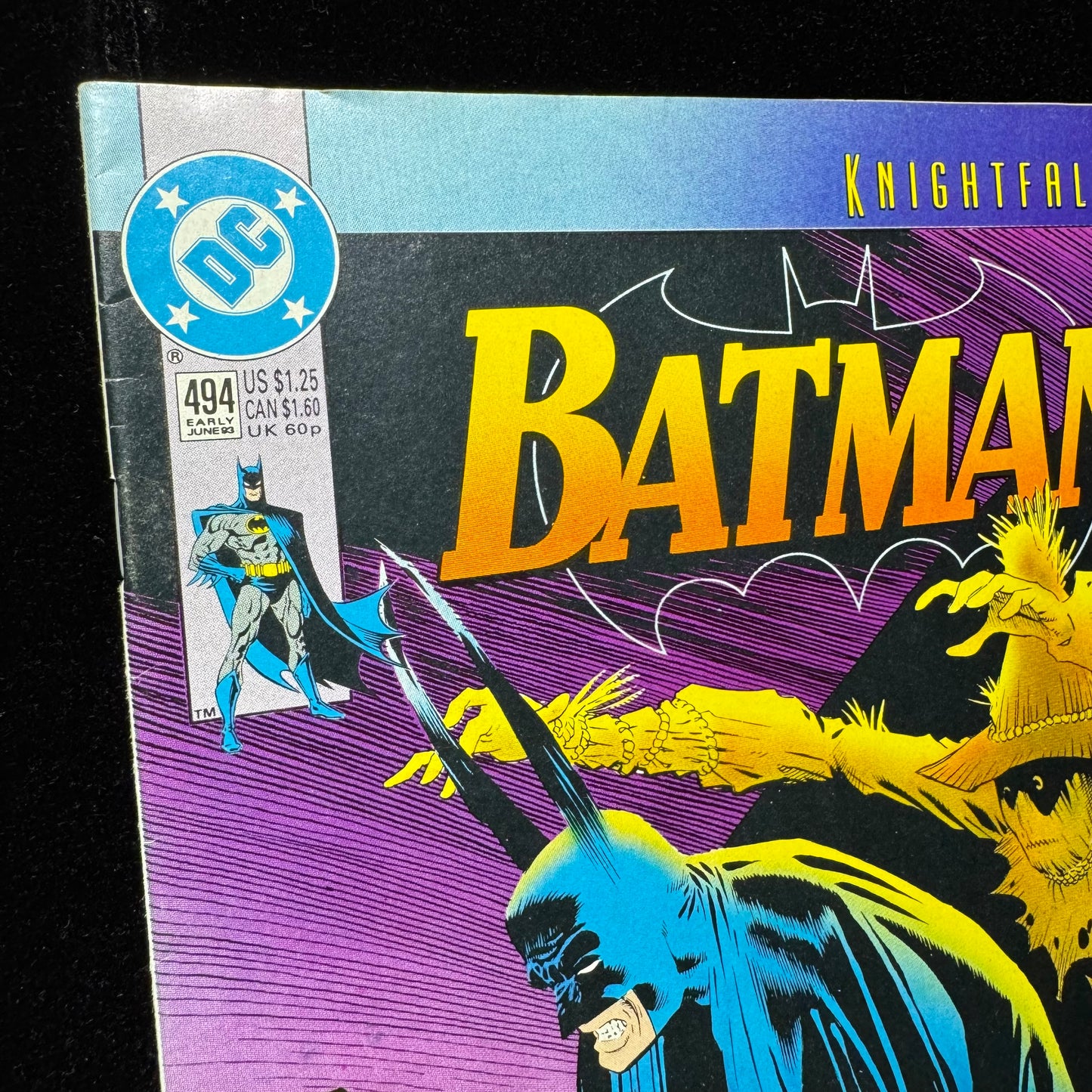Batman 494 - Knightfall Part Five - Modern Age Dc Comics 1993