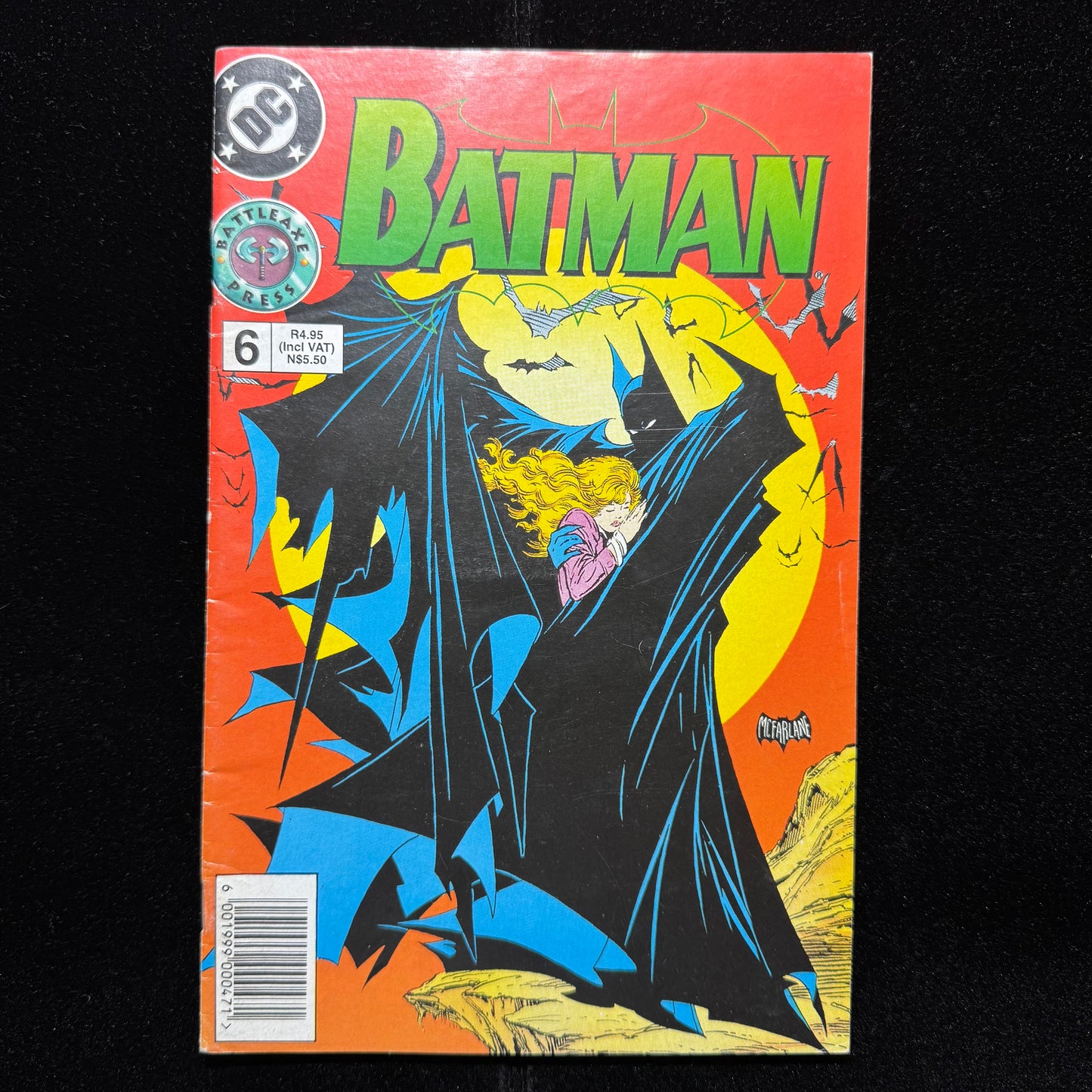Batman 6 - Battleaxe Press South Africa - Reprints Batman 423 - Modern Age 1995