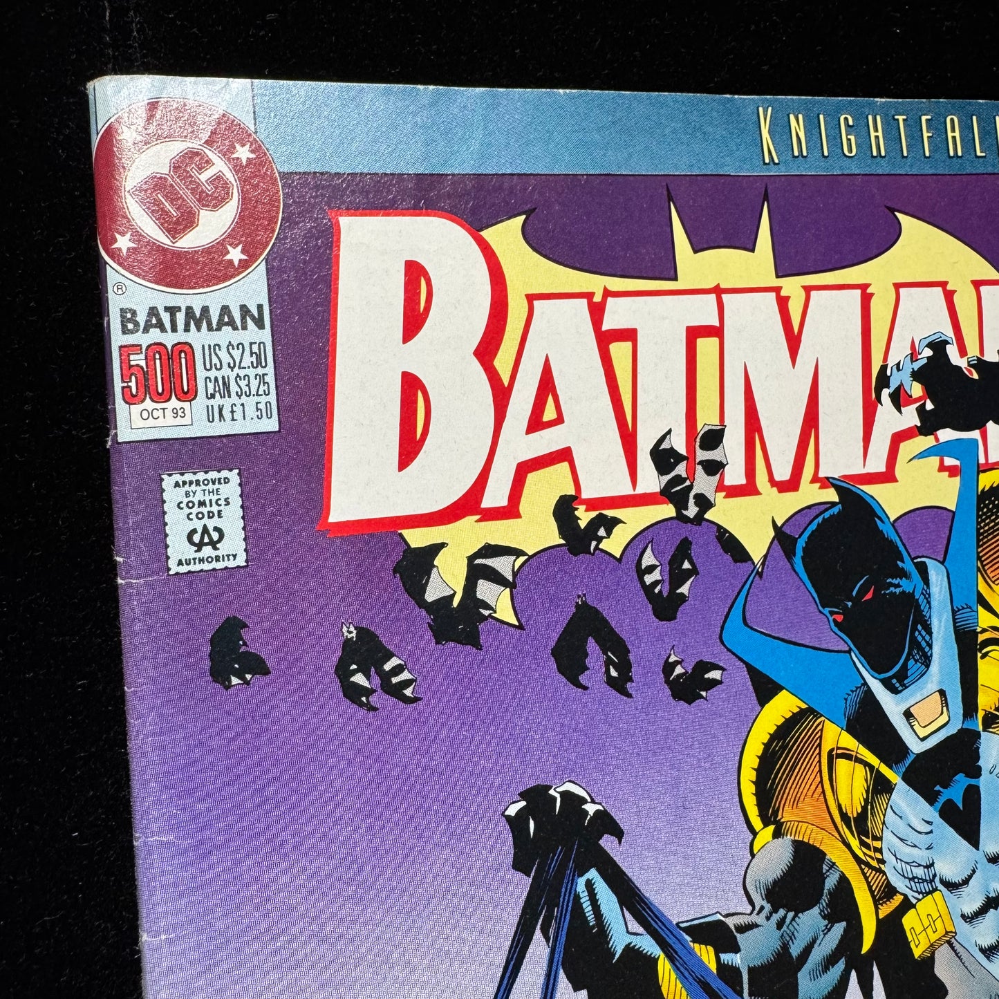 Batman 500 - Azrael Defeats Bane - Modern Age Dc Comics 1993