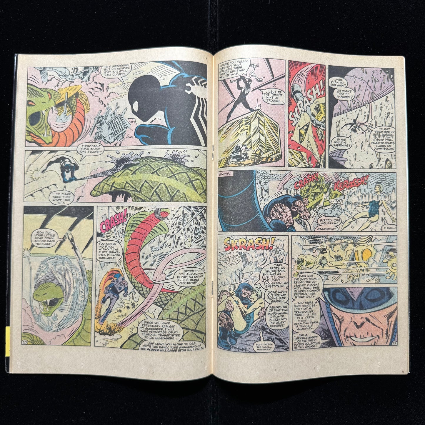 Marvel Team Up Annual 7 - Copper Age Marvel Comics 1984