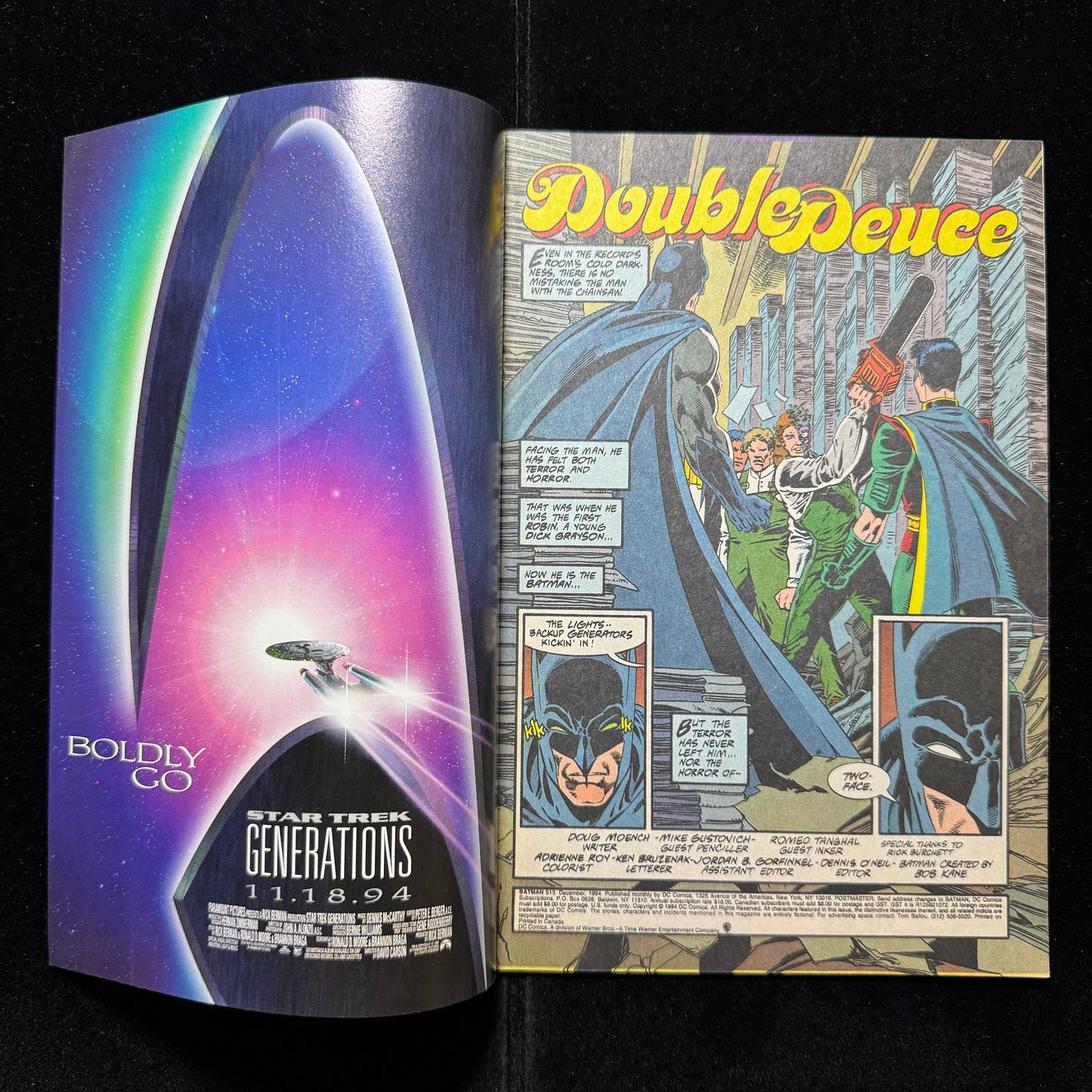 Batman 513 - Modern Age Dc Comics 1994