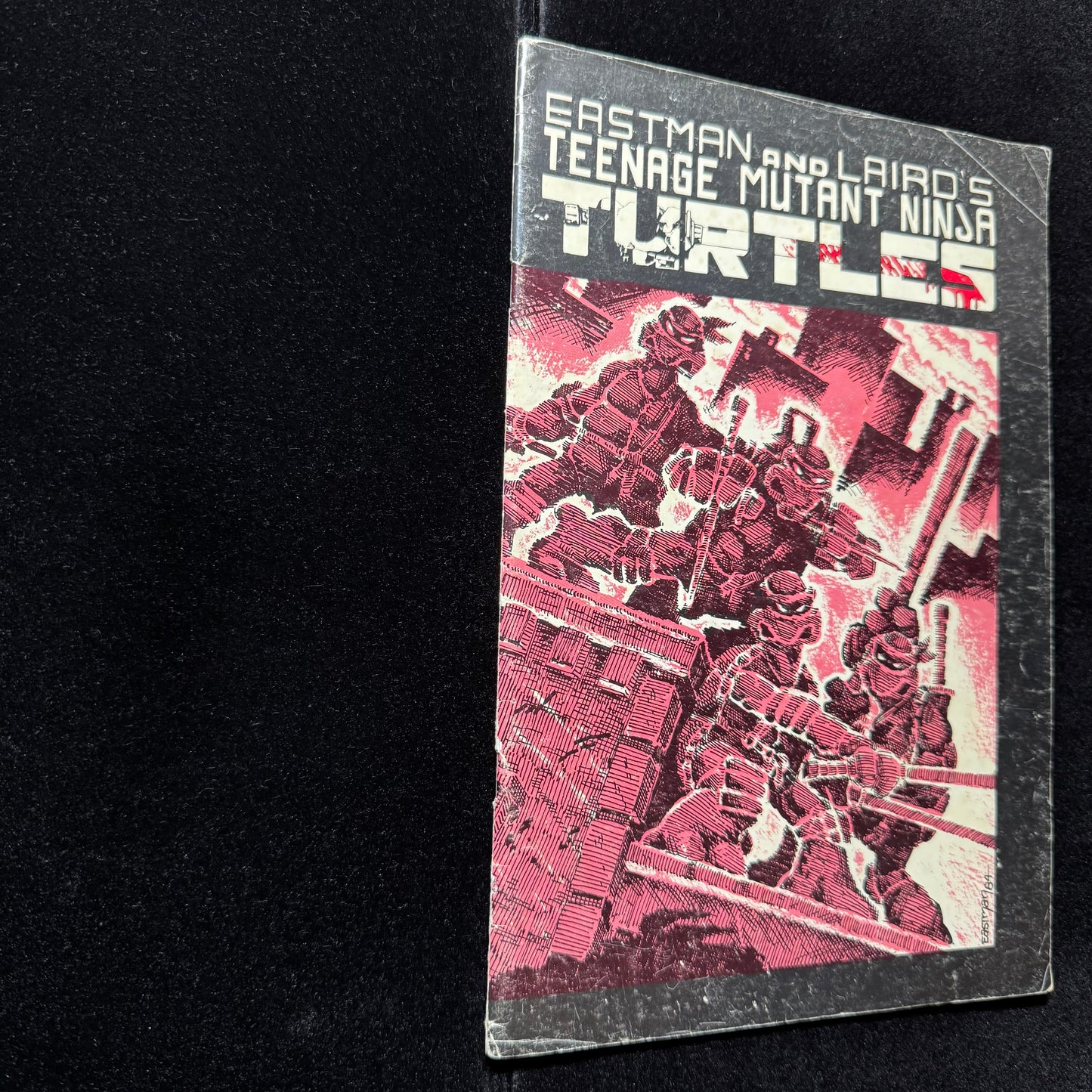 Teenage Mutant Ninja Turtles 1 - 3rd Printing - Copper Age Mirage Comics 1985