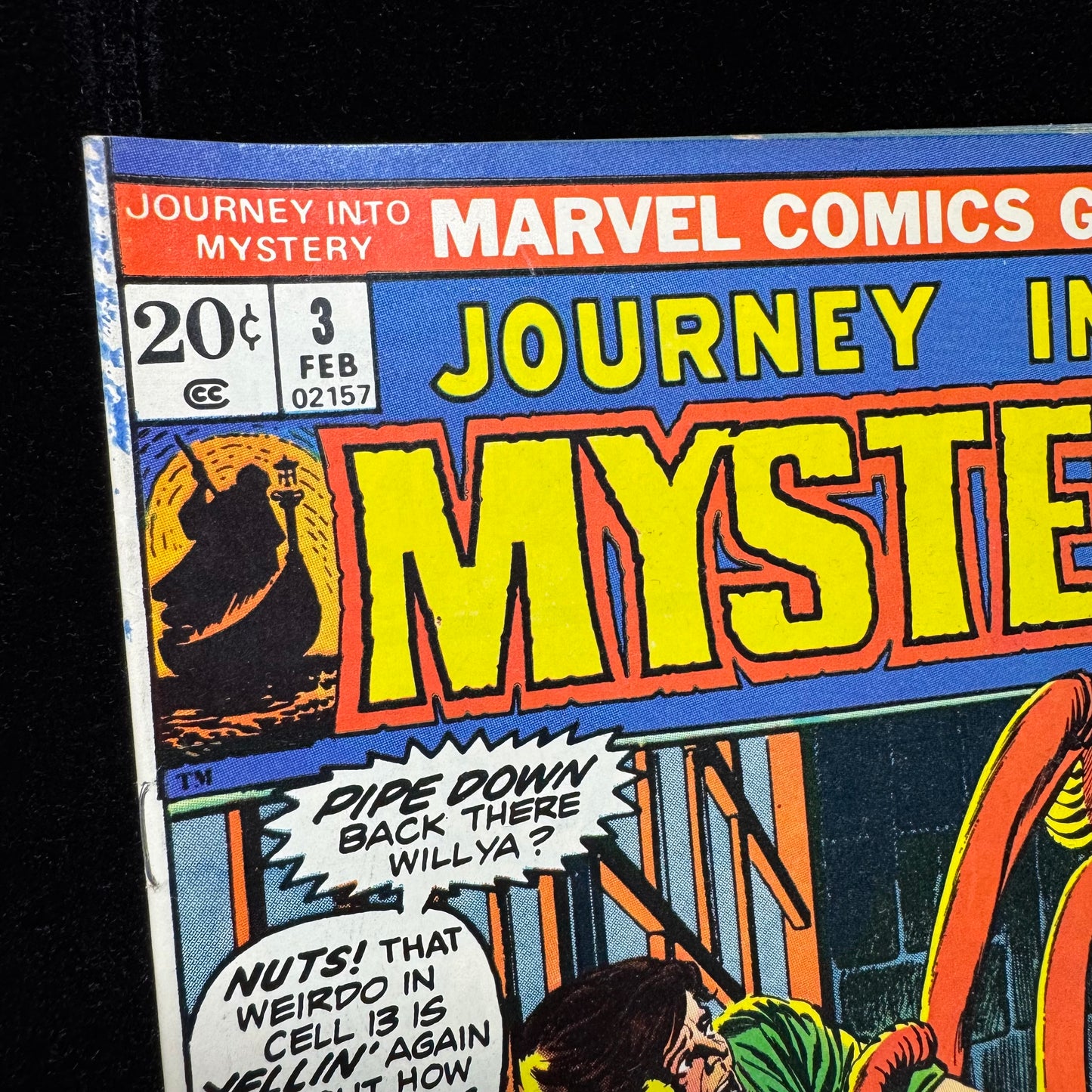 Journey Info Mystery 3 - Bronze Age Marvel Comics 1973