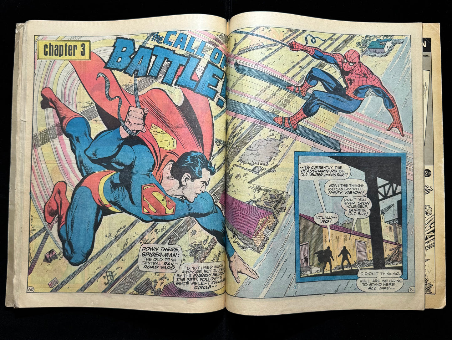Superman Vs The Amazing Spider-Man 1 - Bronze Age Marvel/DC Comics 1976