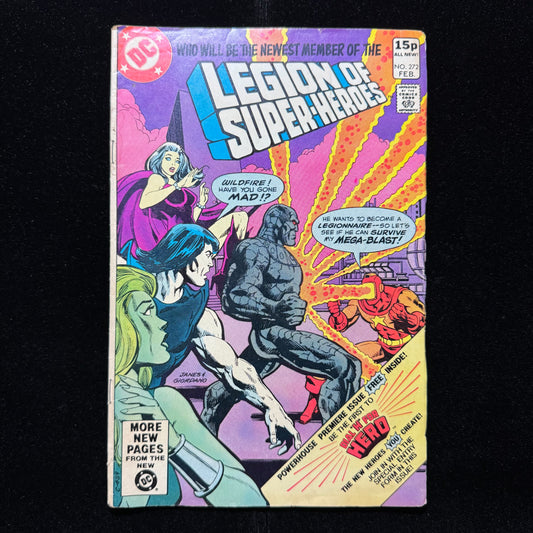 Legion Of Super-Heroes 272 - Bronze Age Dc Comics 1981
