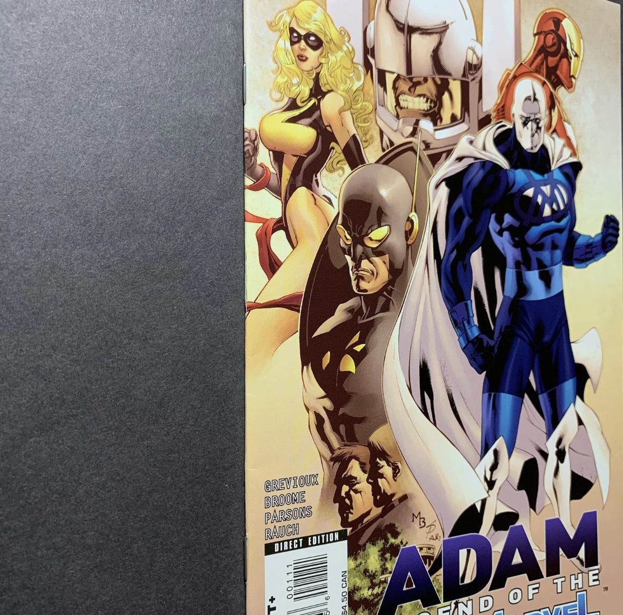 Adam Legend Of The Blue Marvel 1 And 2/ Modern Age Marvel Comics 2009