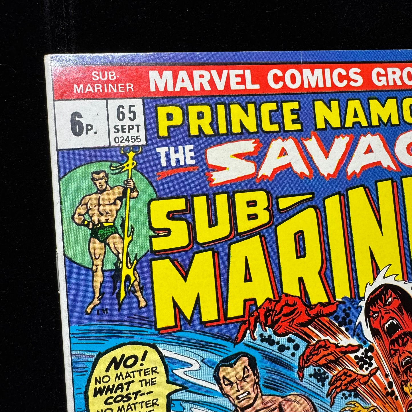 Sub-Mariner 65 - Bronze Age Marvel Comics 1973