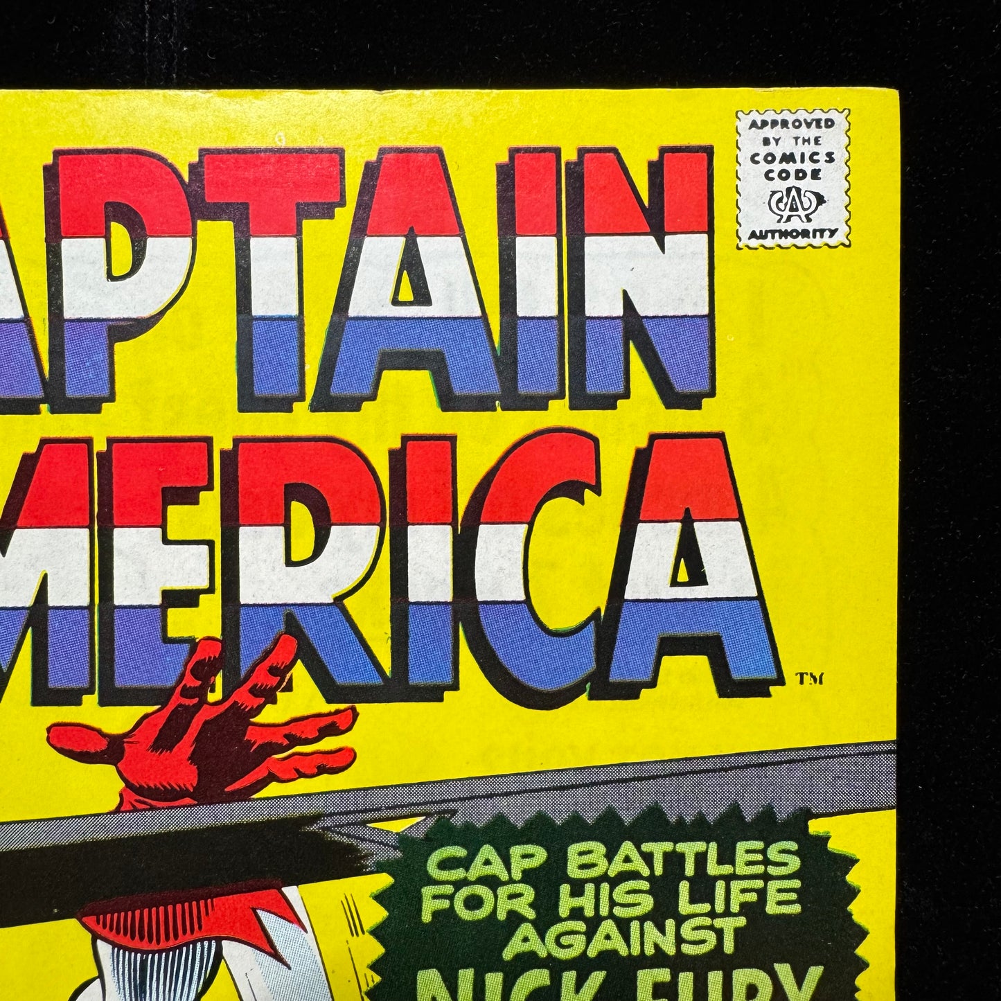 Captain America 123 - 1st Appearance Of Suprema - Bronze Age Marvel Comics 1970