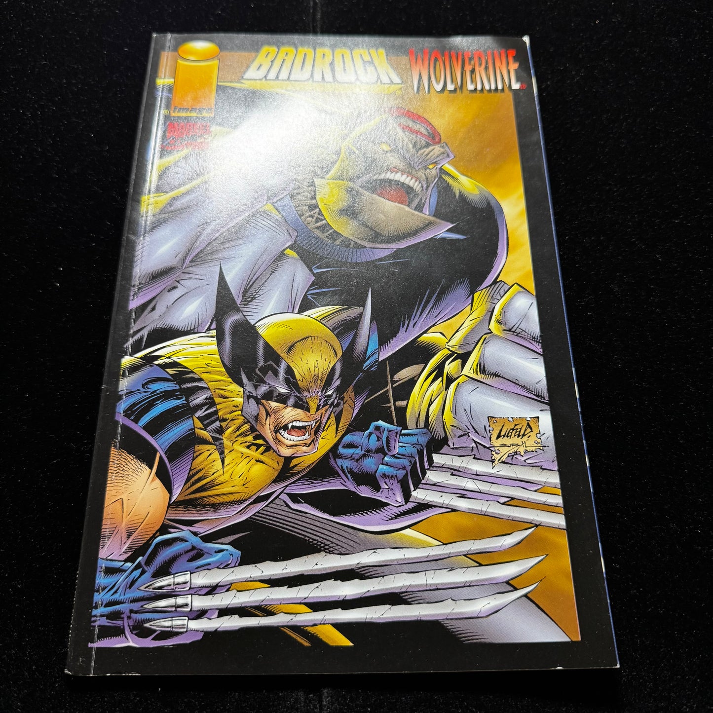 Badrock Wolverine 1 - Rob Liefeld Variant - Modern Age Image Comics 1996