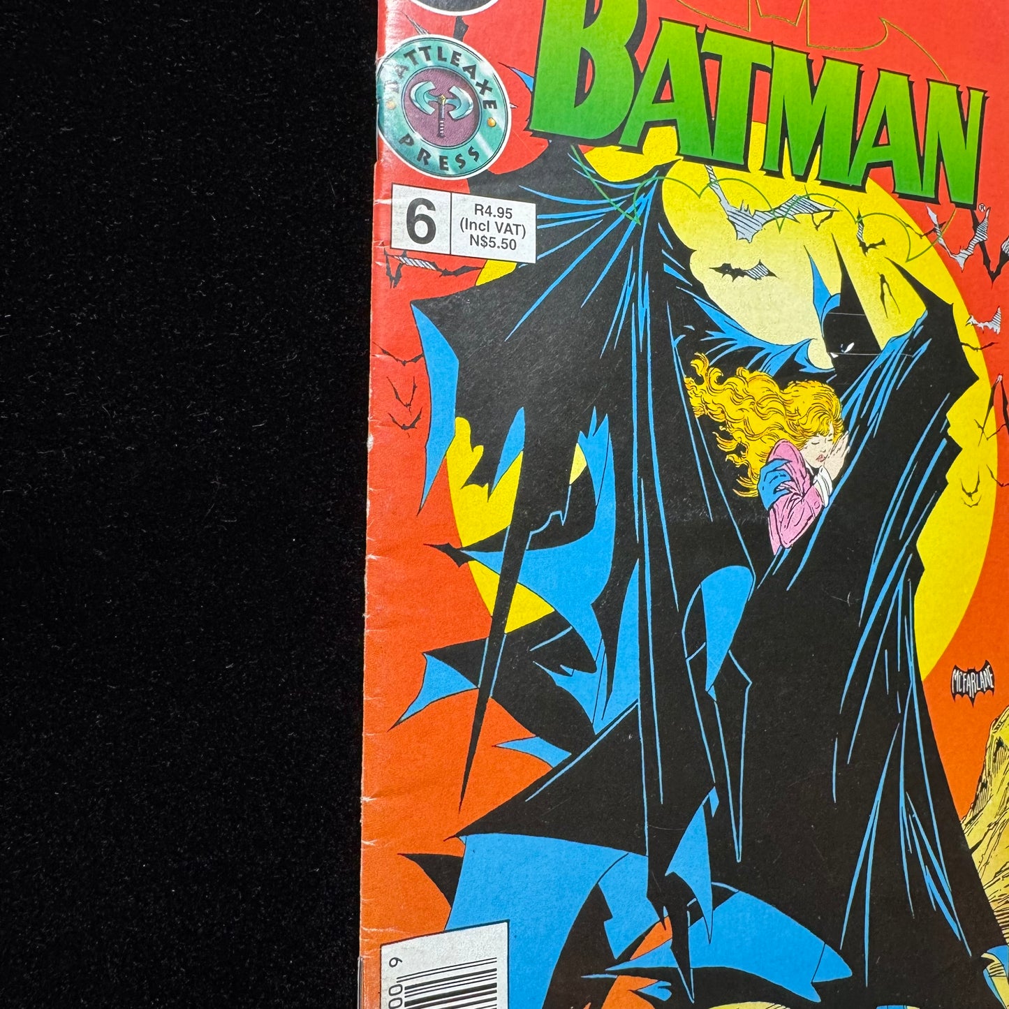 Batman 6 - Battleaxe Press South Africa - Reprints Batman 423 - Modern Age 1995