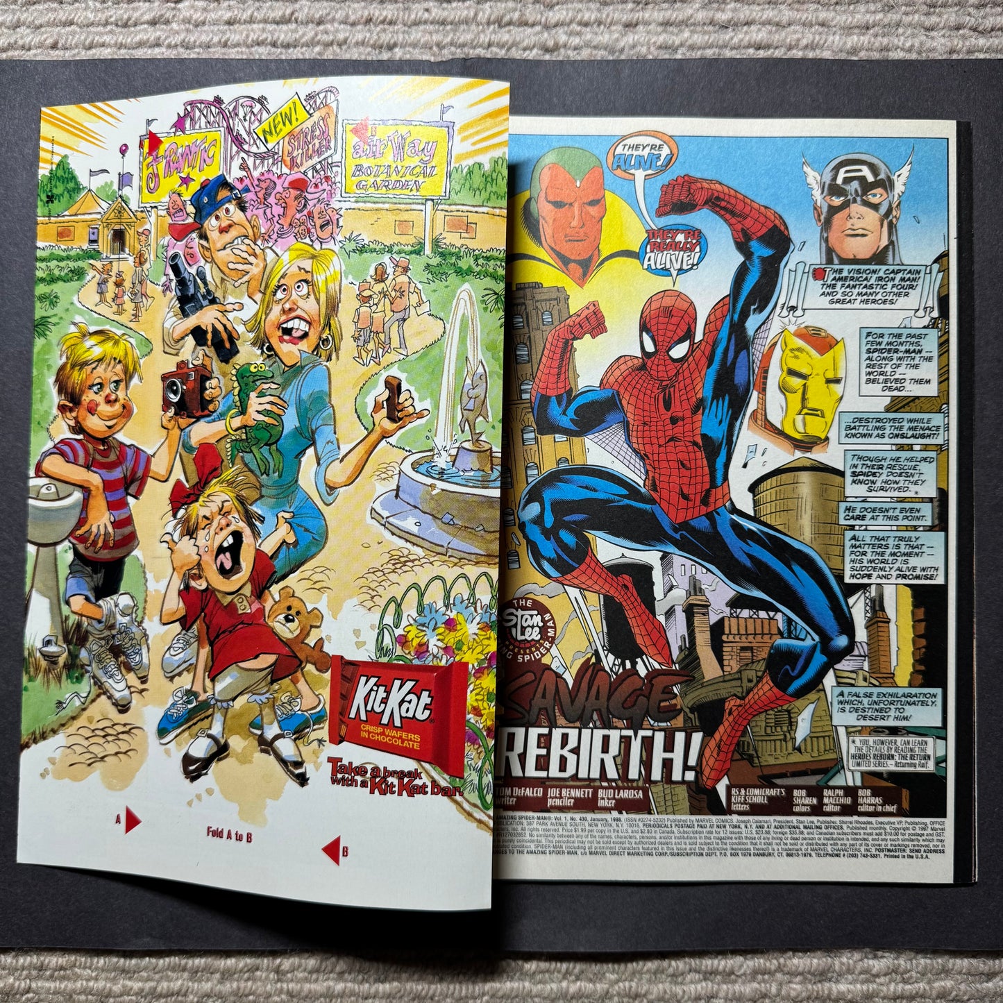 Amazing Spider-Man 430/ Modern Age Marvel Comics 1998