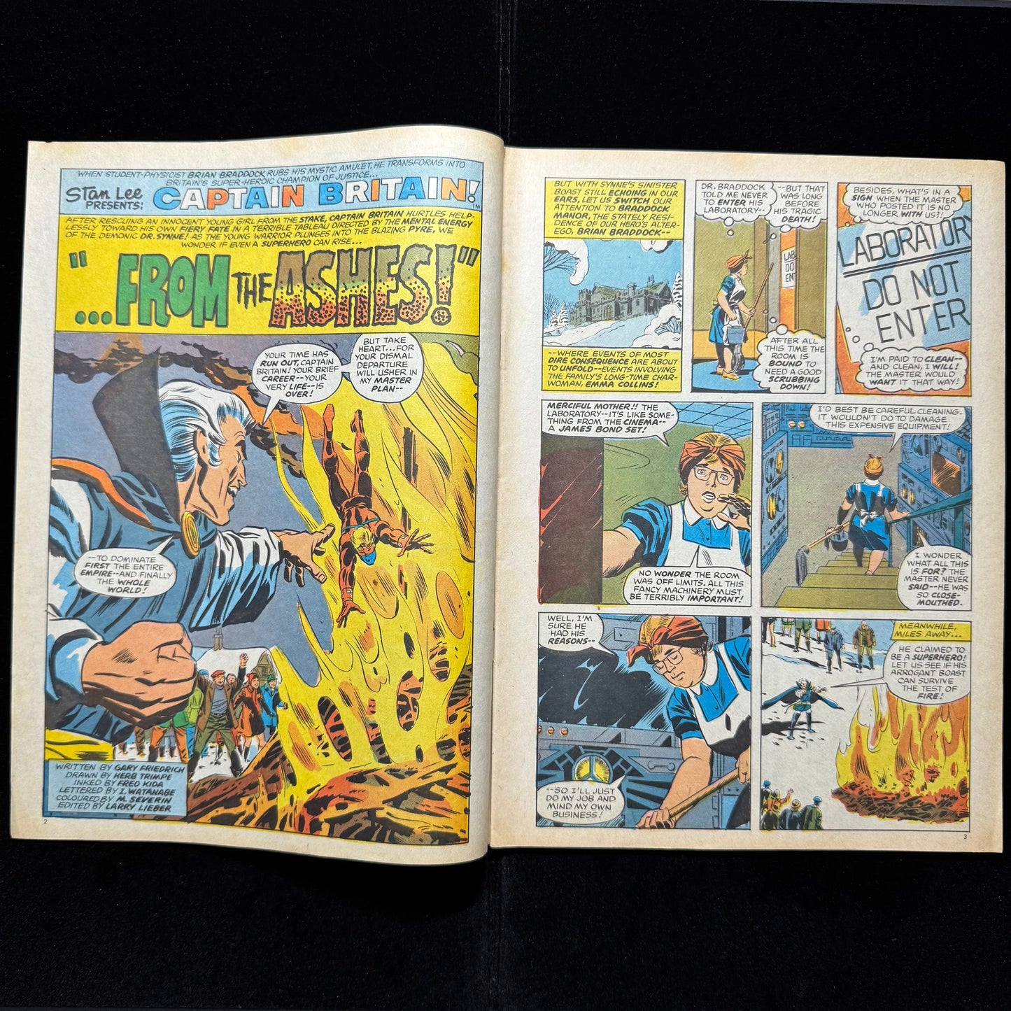 Captain Britain 13 - Bronze Age Marvel Comics 1977
