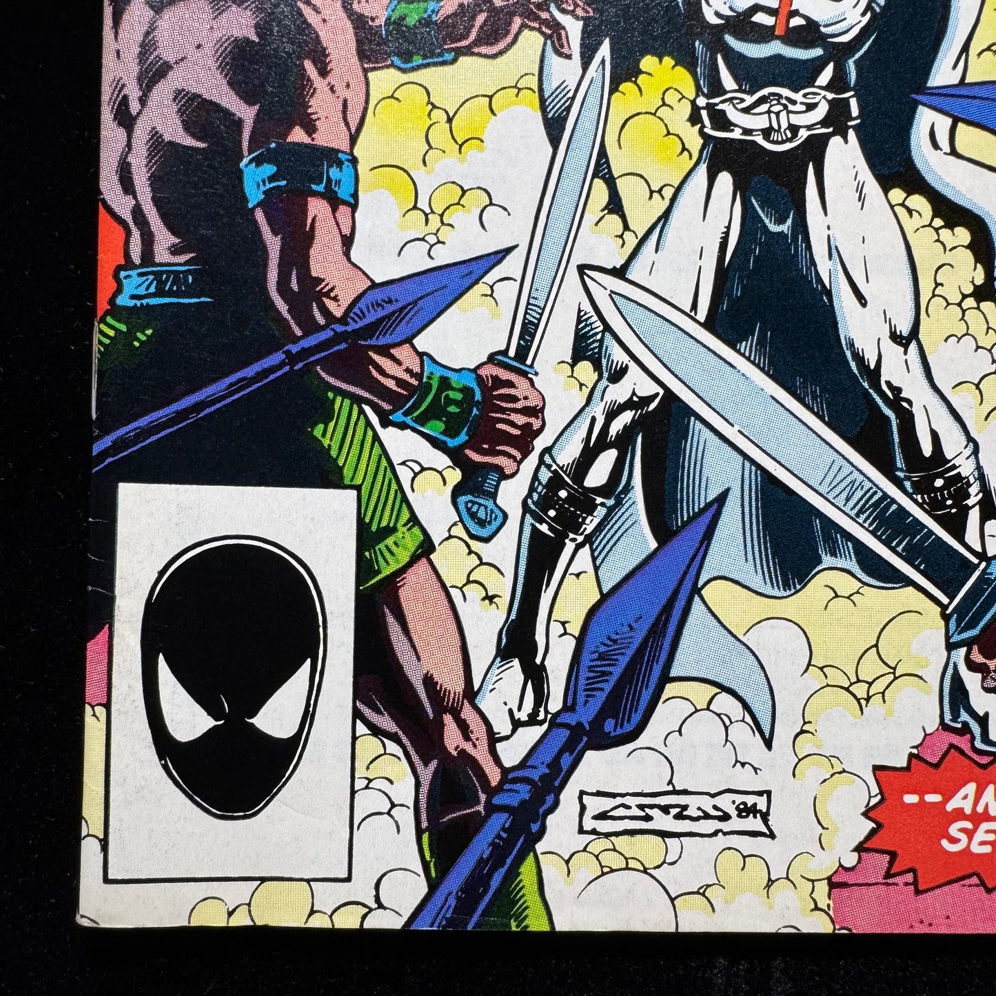Moon Knight 1 - Debut Of New Moon Knight Suit - Copper Age Marvel Comics 1985