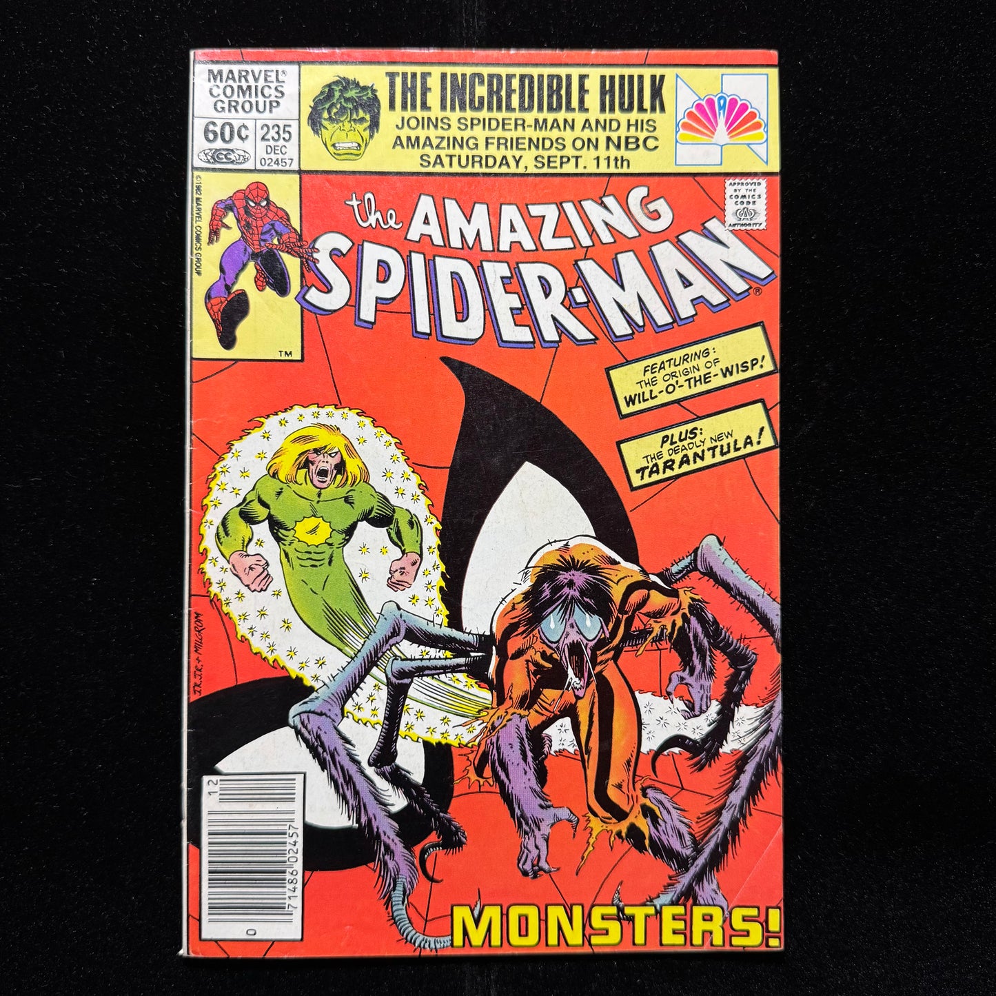 Amazing Spider-Man 235 - Newsstand Edition- Bronze Age Marvel Comics 1982
