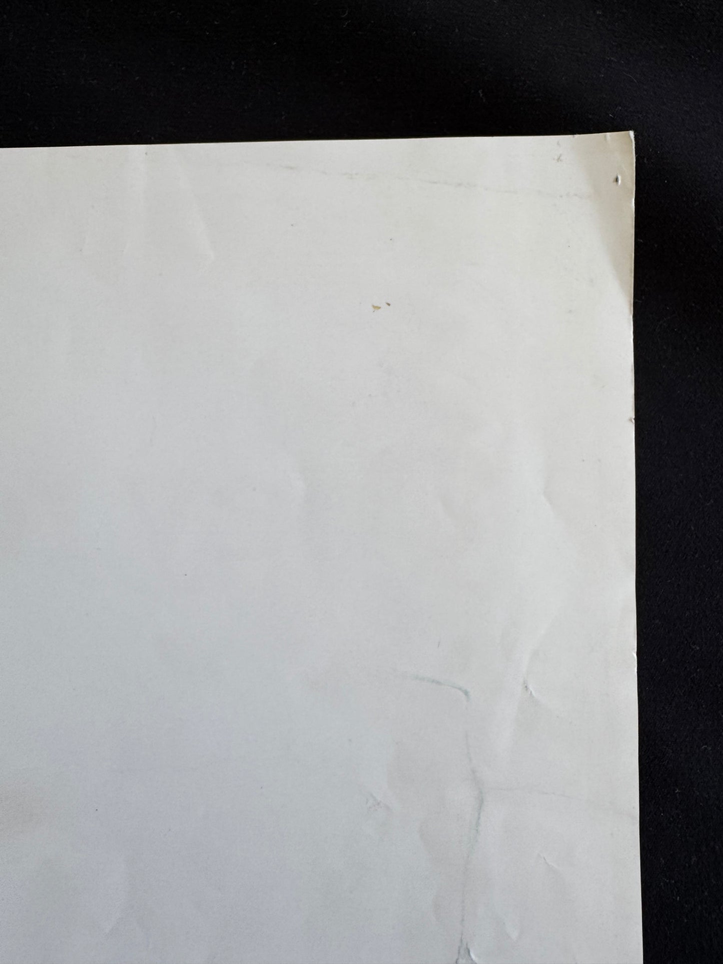Three Fugitives 1989 - Original UK Quad Cinema Poster - Nick Nolte - Folded
