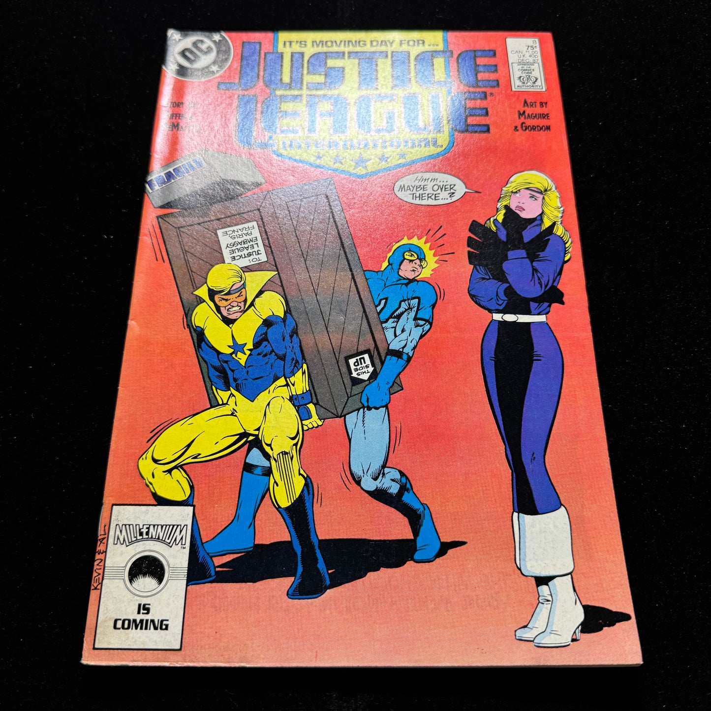 Justice League International 8 - Copper Age Dc Comics 1987