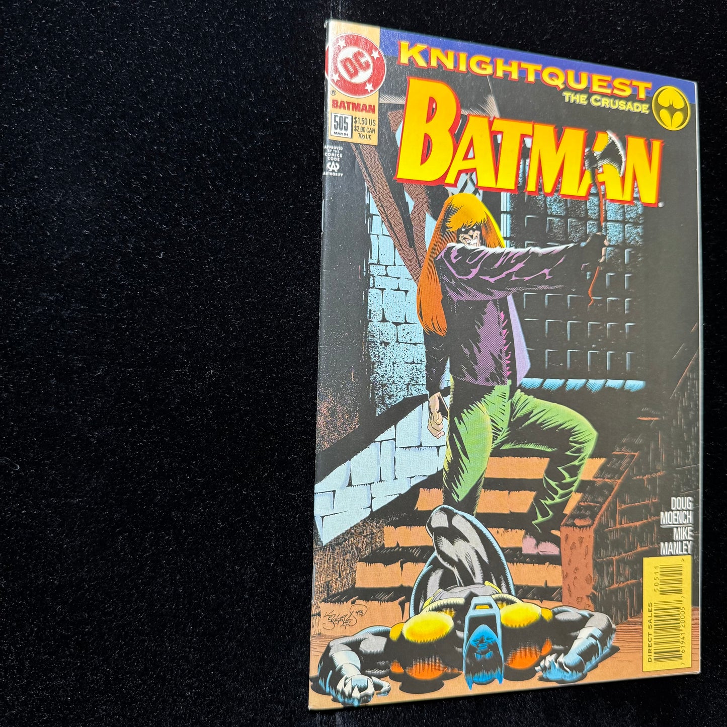 Batman 505 - Modern Age Dc Comics 1994