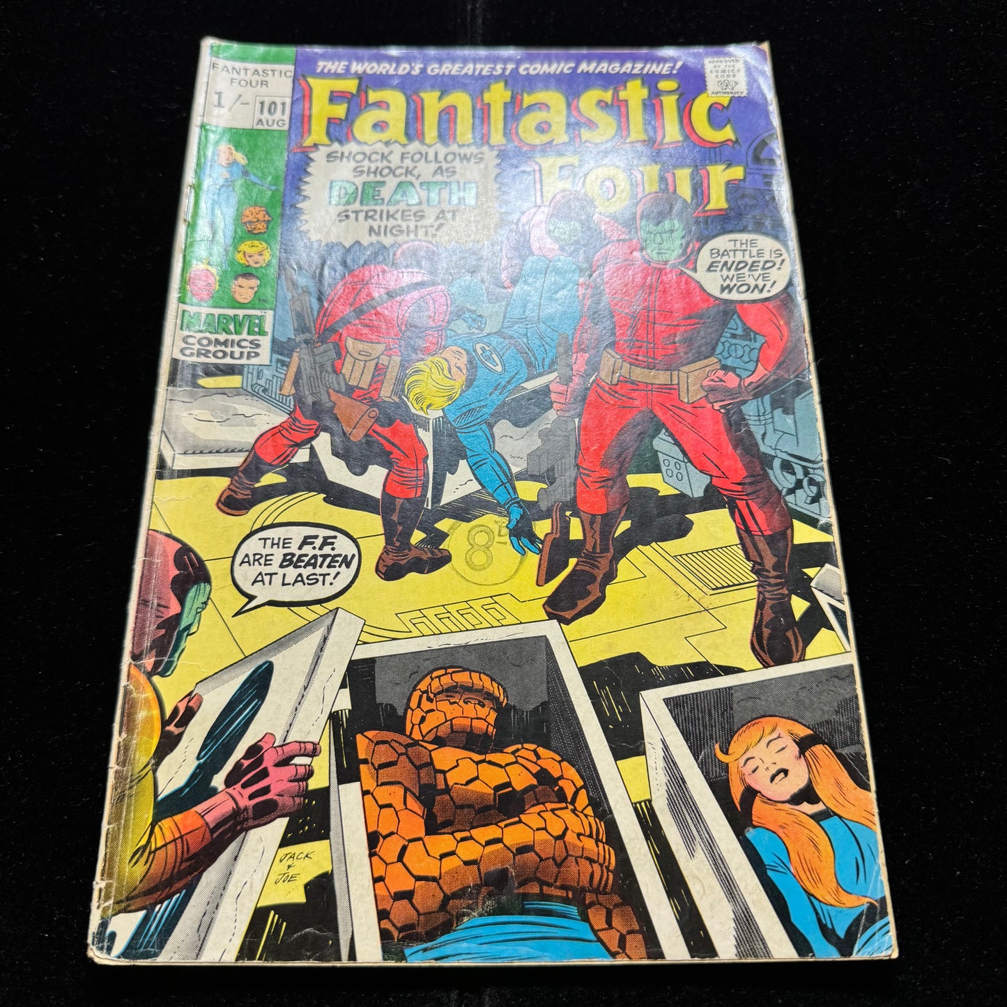 Fantastic Four 101 - Bronze Age Marvel Comics 1970
