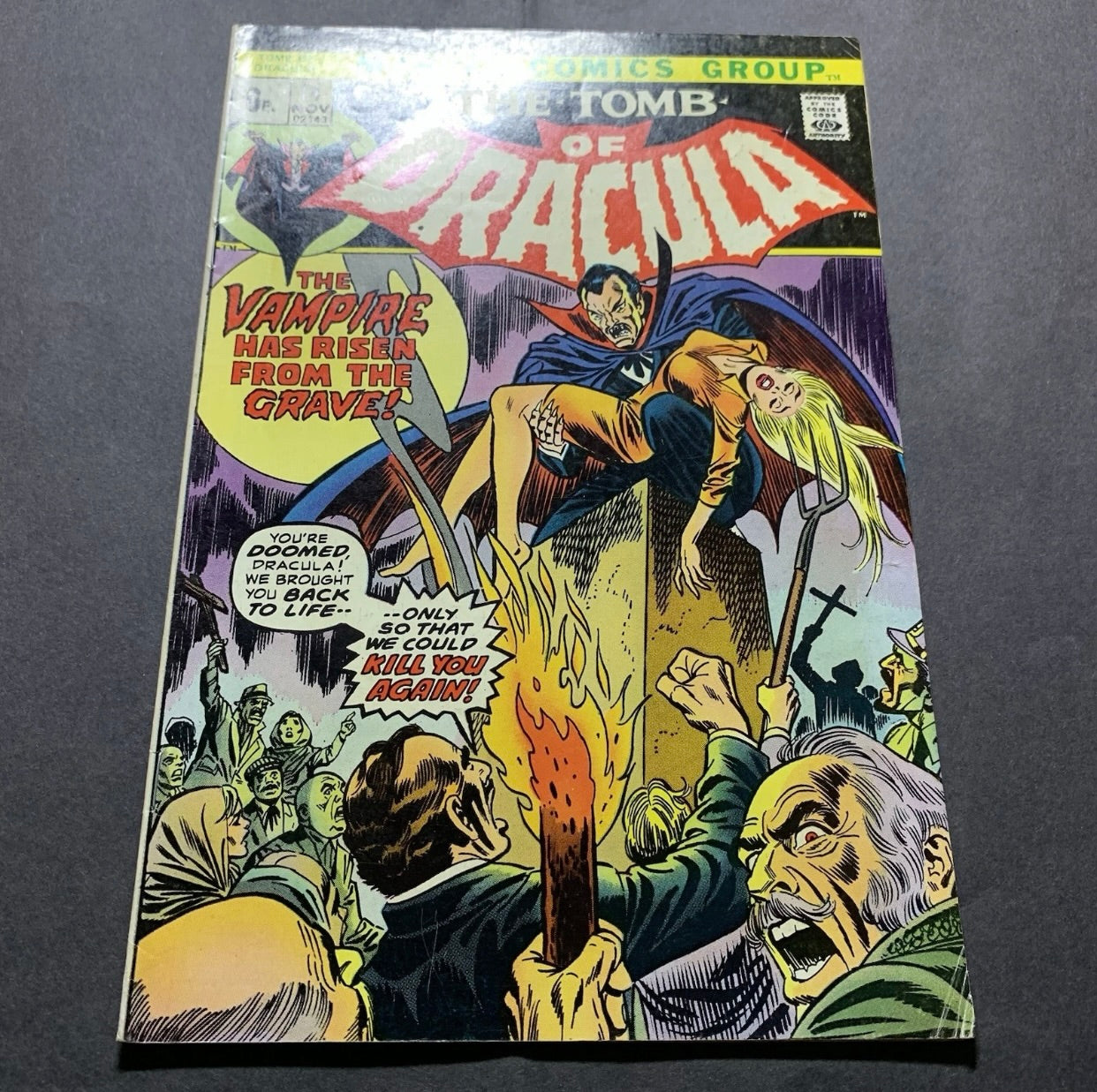 Tomb Of Dracula 14/ Bronze Age Marvel Comics 1973