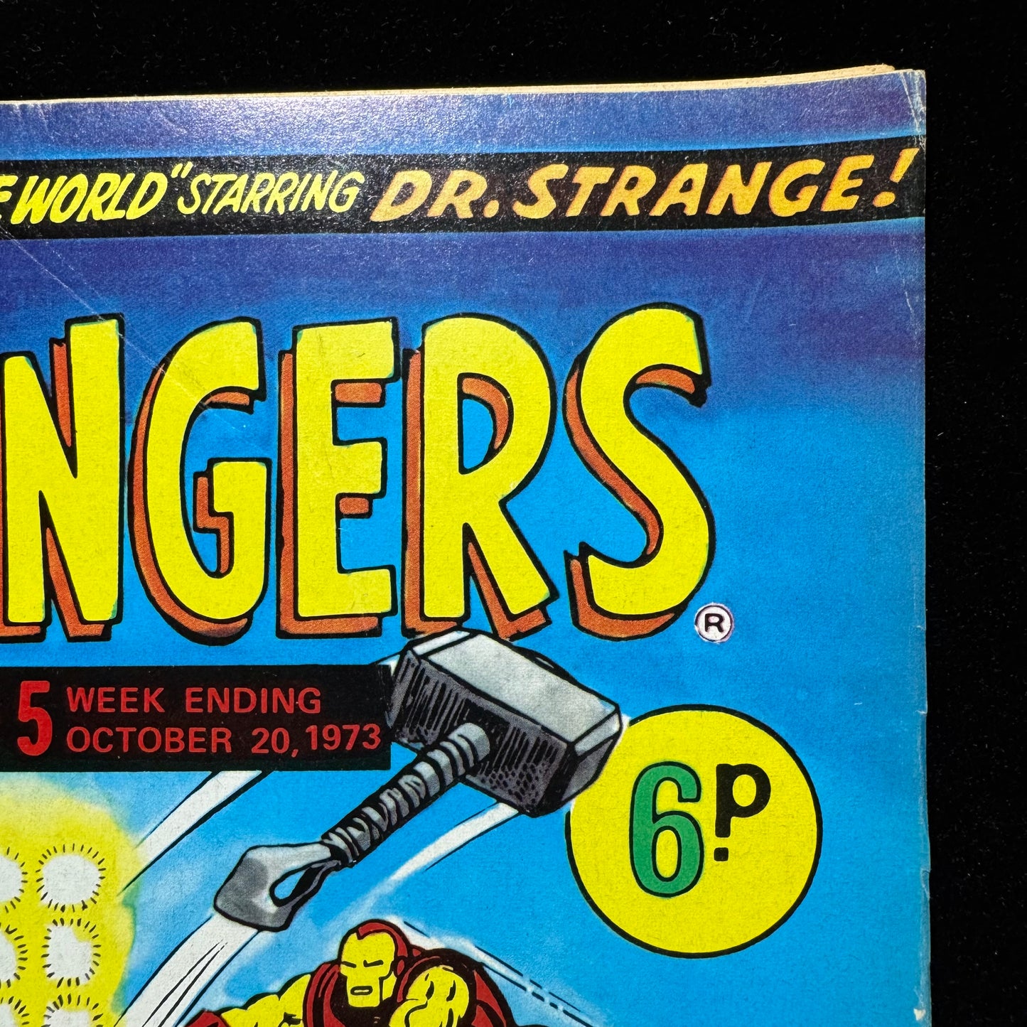 The Avengers 5 - Uk Reprint Of Avengers 8 1st App Kang - Bronze Age Marvel 1973