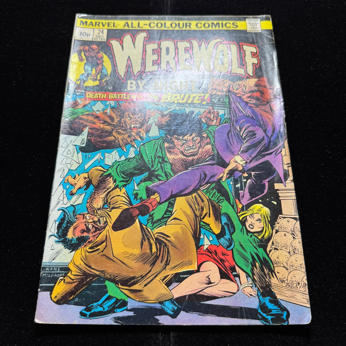 Werewolf By Night 24 - Bronze Age Marvel Comics 1974