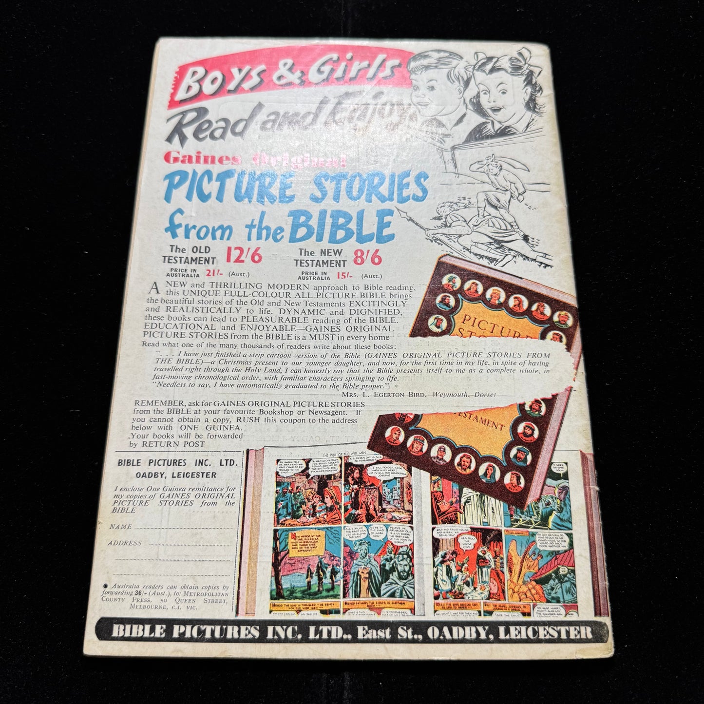 Classics Illustrated 48 - David Copperfield - UK Thorpe & Porter Comics C.1955