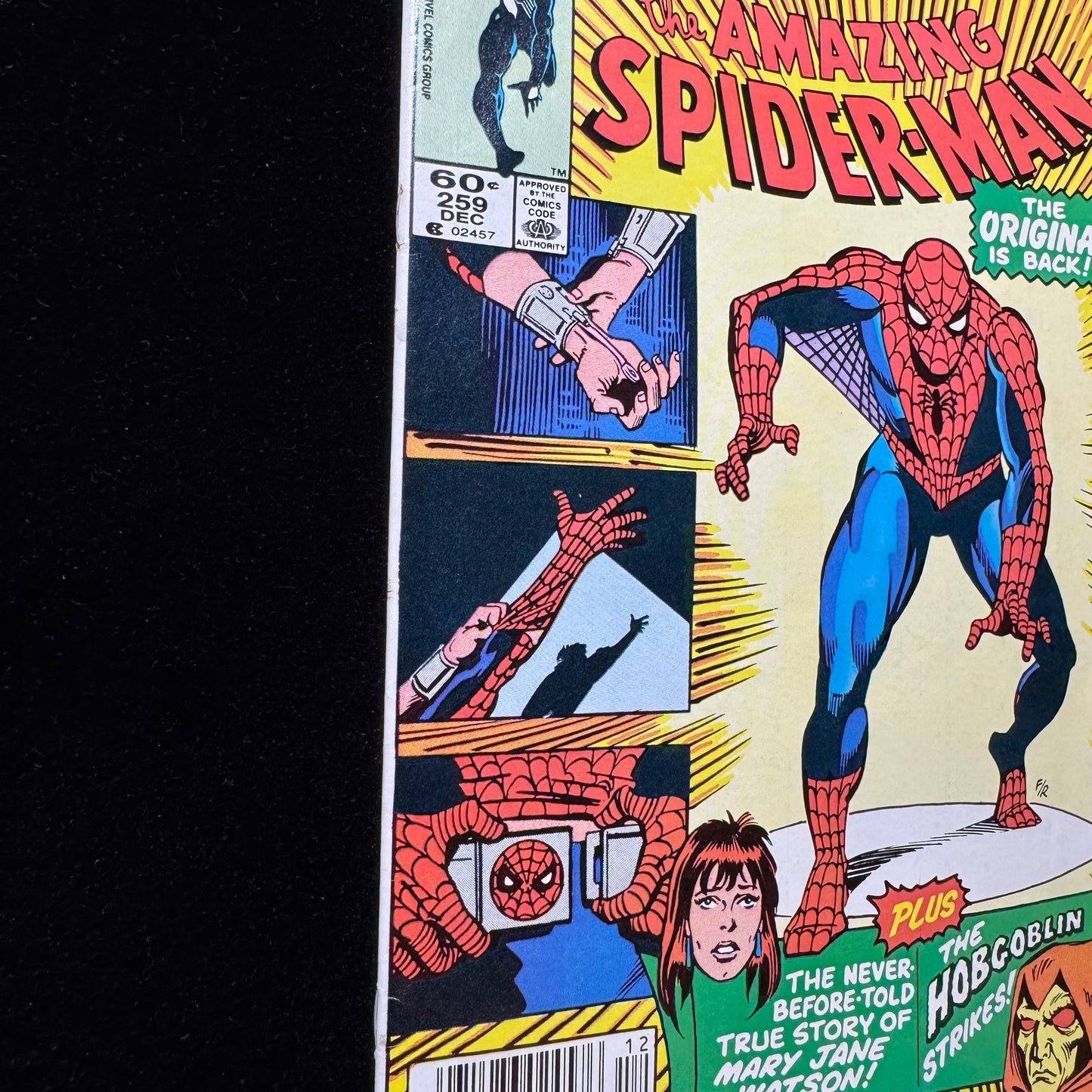 Amazing Spider-Man 259 - Newsstand Edition - Copper Age Marvel Comics 1984