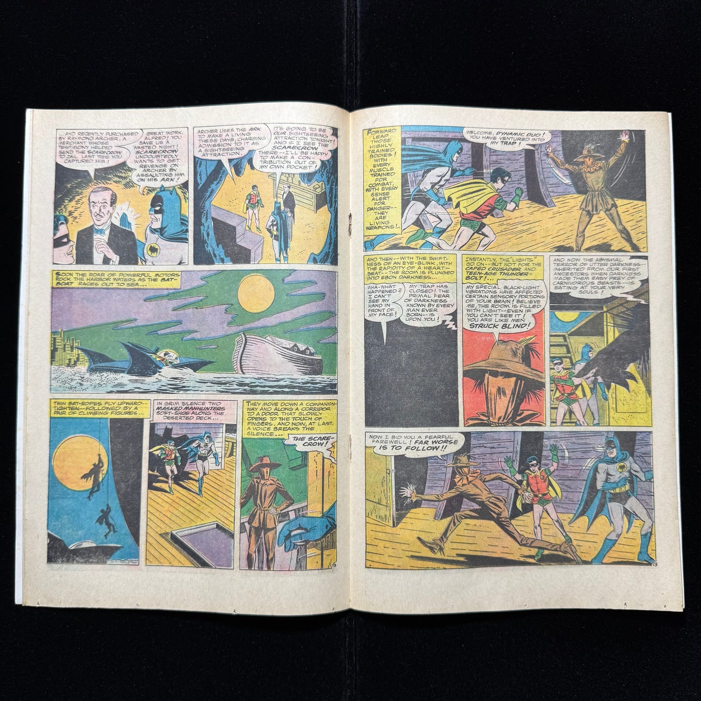 Batman 189 - 1st App Of Scarecrow In Silver Age 3rd App Overall - Dc Comics 1967