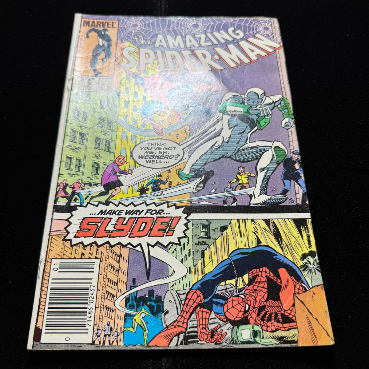 Amazing Spider-Man 272 - Newsstand Edition - Copper Age Marvel Comics 1986
