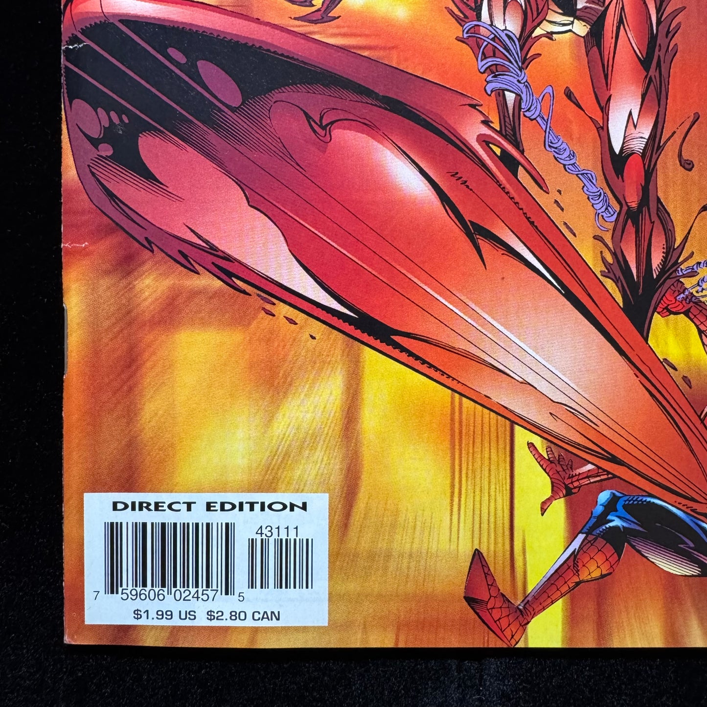 Amazing Spider-Man 431 - 1st Cover & 2nd App Of Carnage Cosmic - Modern Age 1998