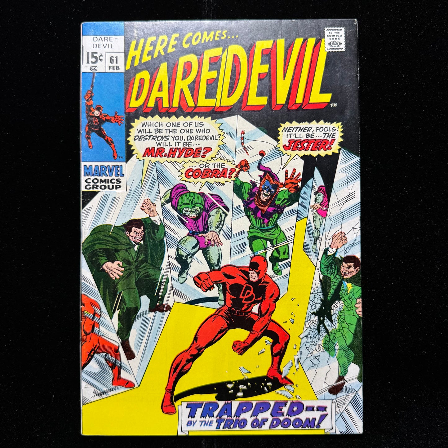 Daredevil 61 - Silver Age Marvel Comics 1969