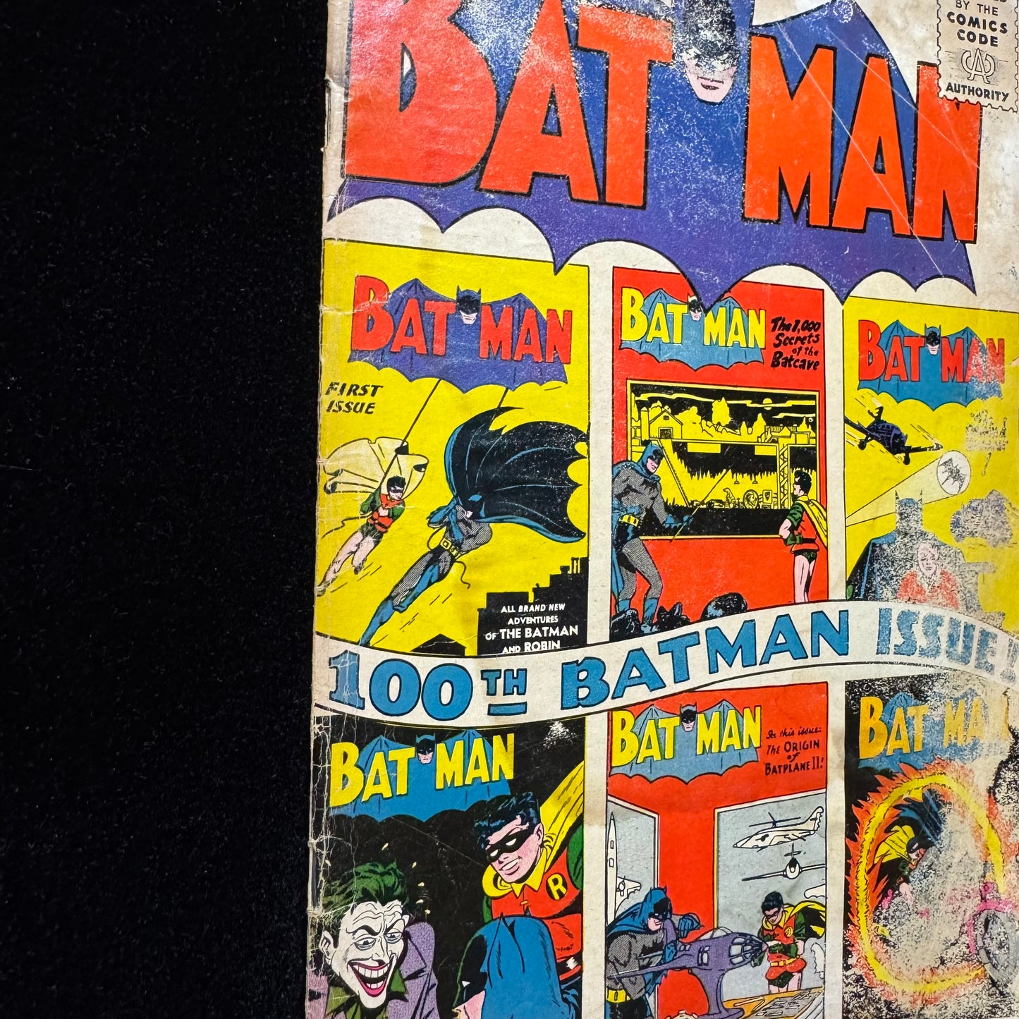 Batman 100 - 100 Issue Milestone - Silver Age Dc Comics 1956
