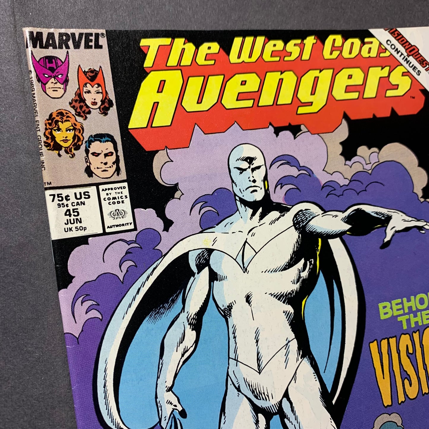 West Coast Avengers 45/ Copper Age Marvel Comics 1989