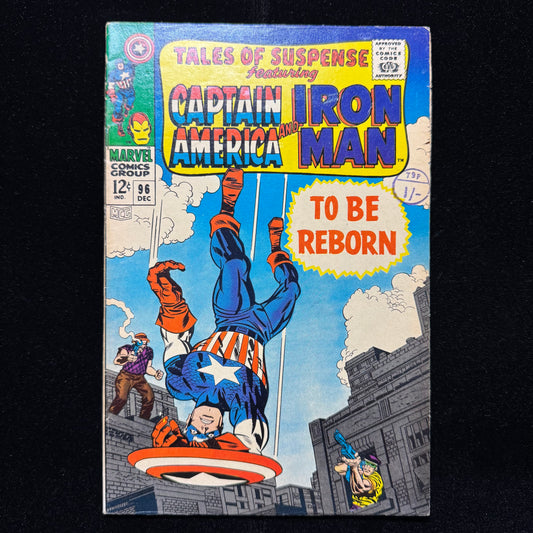 Tales Of Suspense 96 - Stunning Condition - Silver Age Marvel Comics 1967
