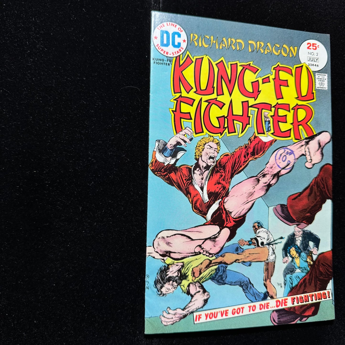 Richard Dragon’s Kung-Fu Fighter 2 - Bronze Age Dc Comics 1975
