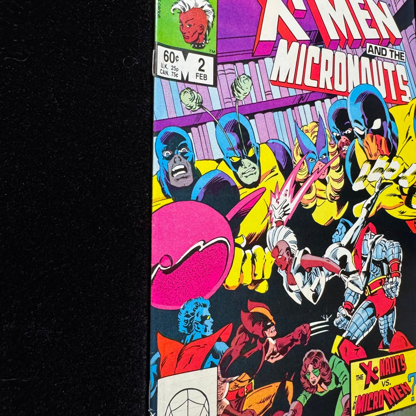 X-Men And The Micronauts 2 - Copper Age Marvel Comics 1984