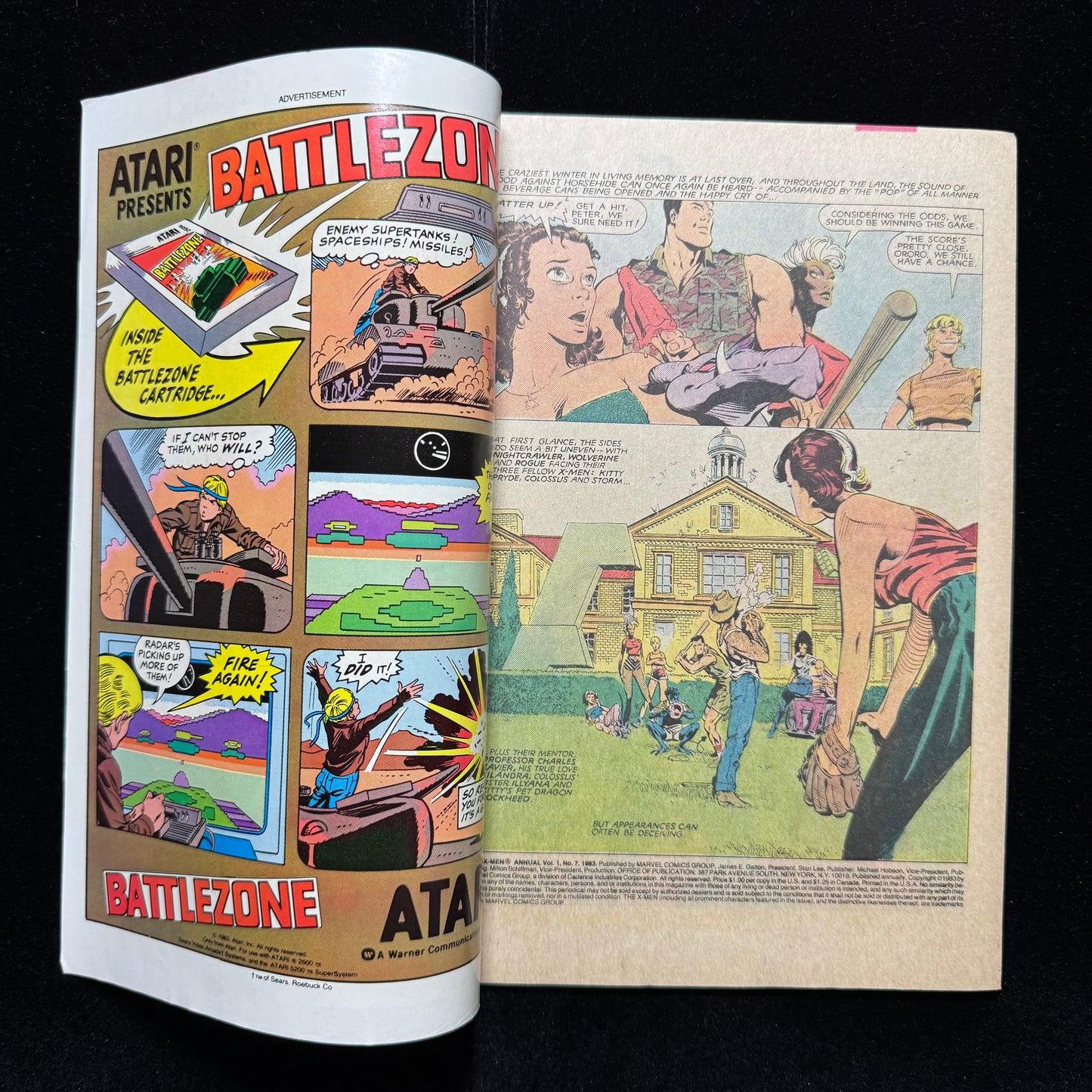 X-Men Annual 7 - Bronze Age Marvel Comics 1983