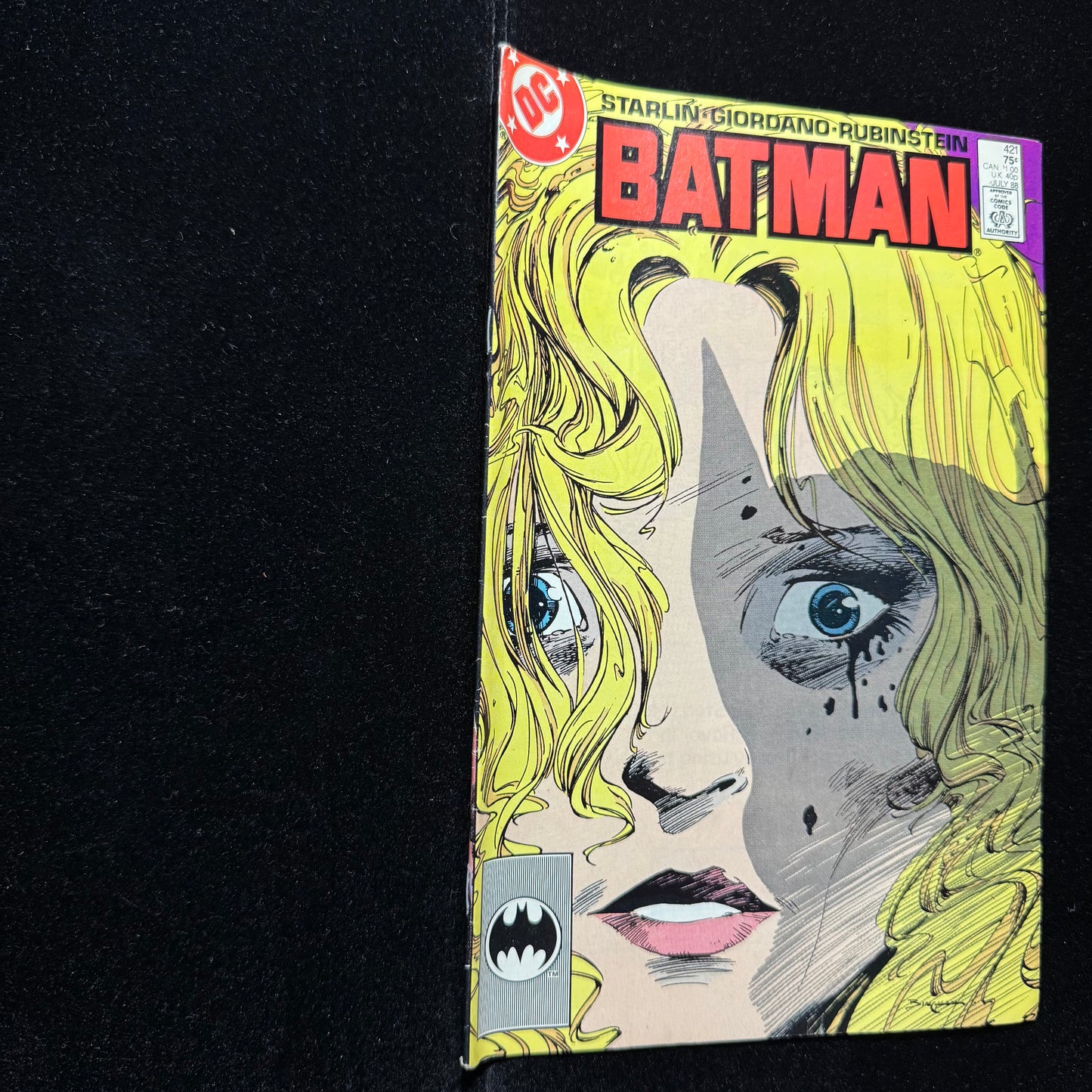 Batman 421 - Copper Age Dc Comics 1988