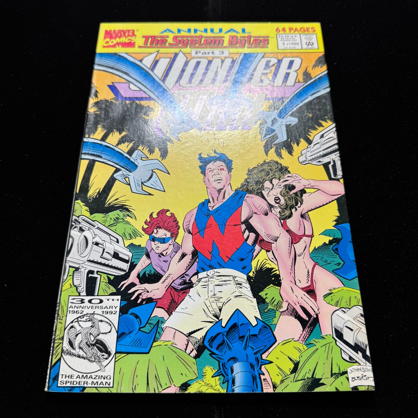 Wonder Man Annual 1 - Modern Age Marvel Comics 1992