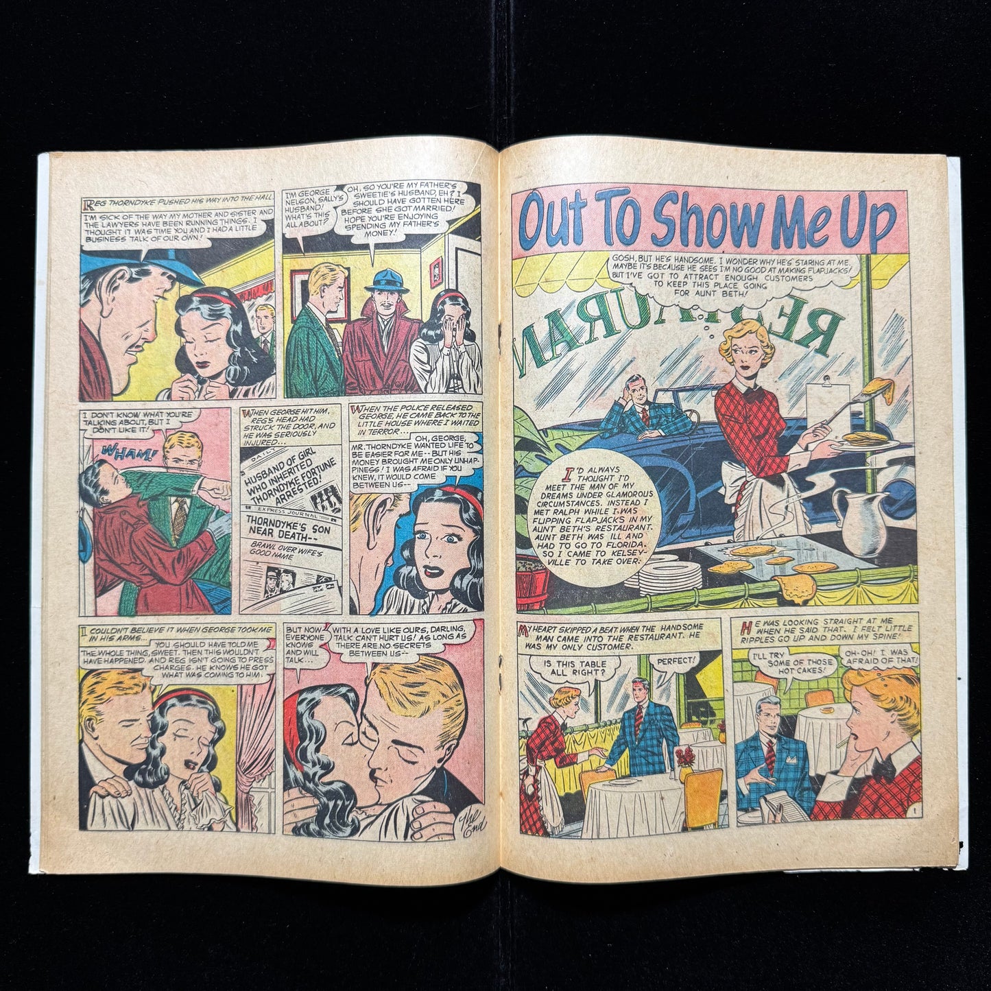 Love At First Sight 4 - Scarce Golden Age Romance Ace Comics 1950