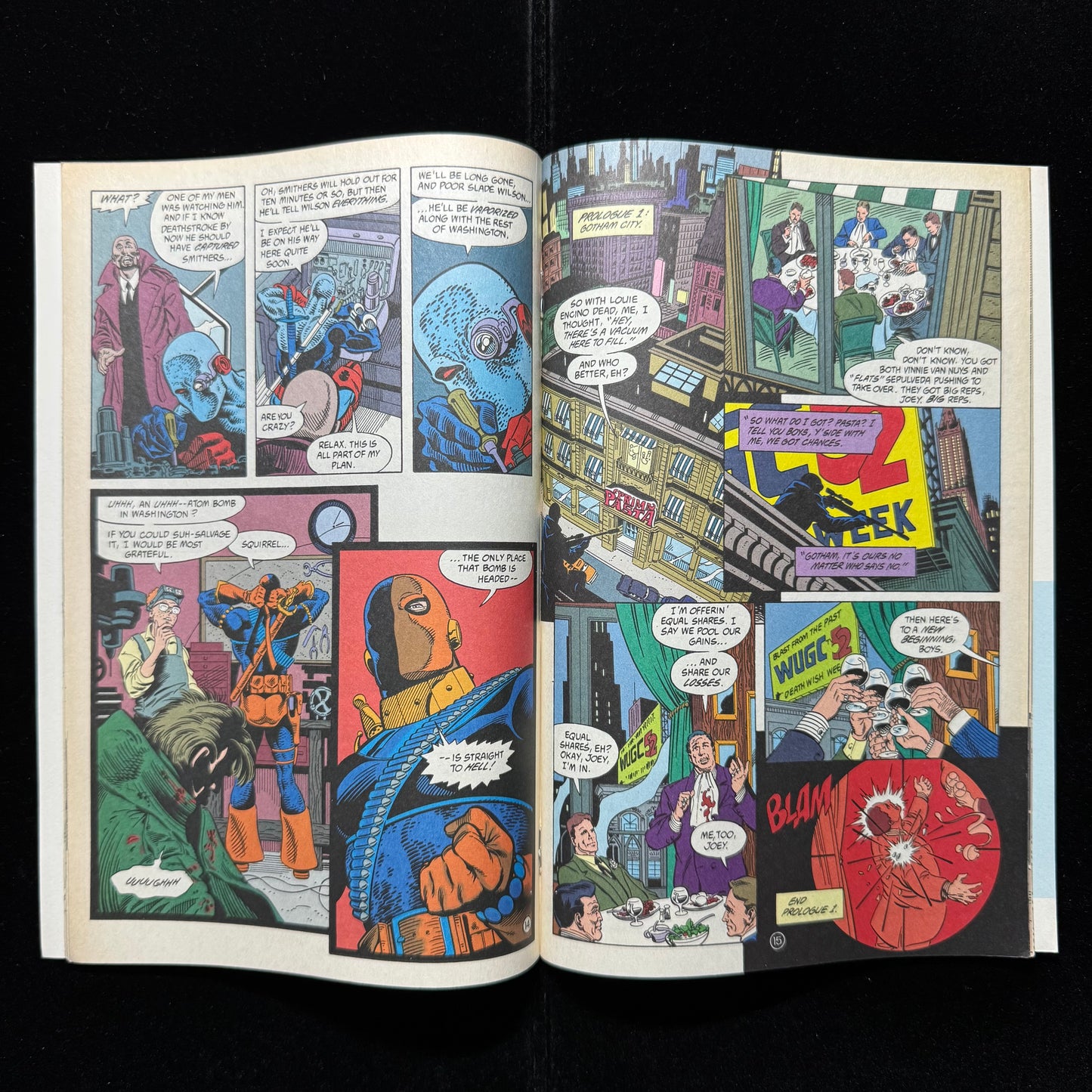 Deathstroke The Terminator 4 - Copper Age Dc Comics 1991