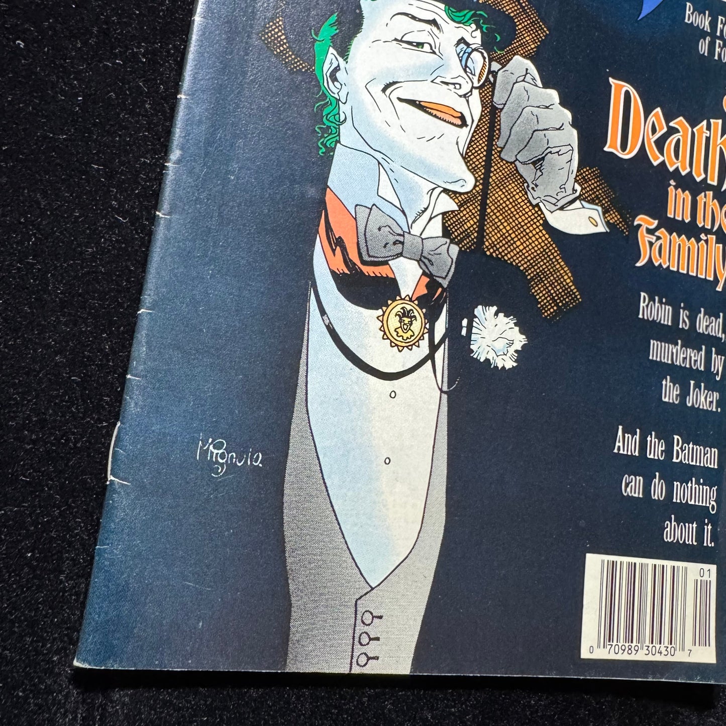 Batman 429 - Death In The Family Part 4 - Newsstand - Copper Age Dc Comics 1989