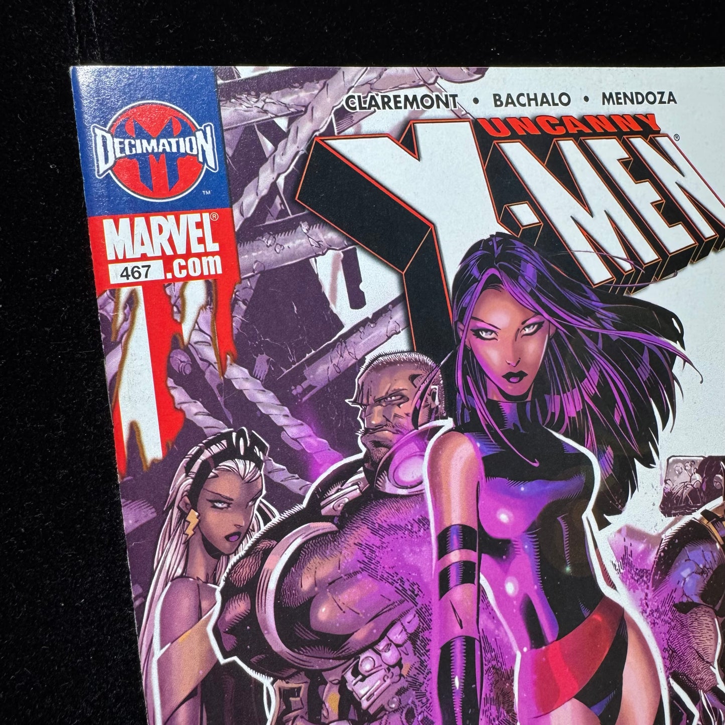 Uncanny X-Men 467 - 1st App Of Shir’ar Death Commandos - Modern Age Marvel 2006