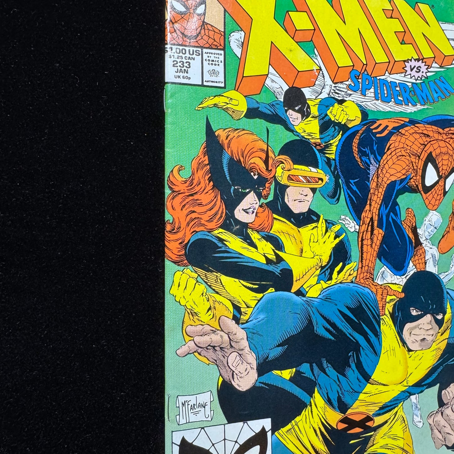 Marvel Tales 233 - Cover Art By Todd McFarlane- Copper Age Marvel Comics 1990