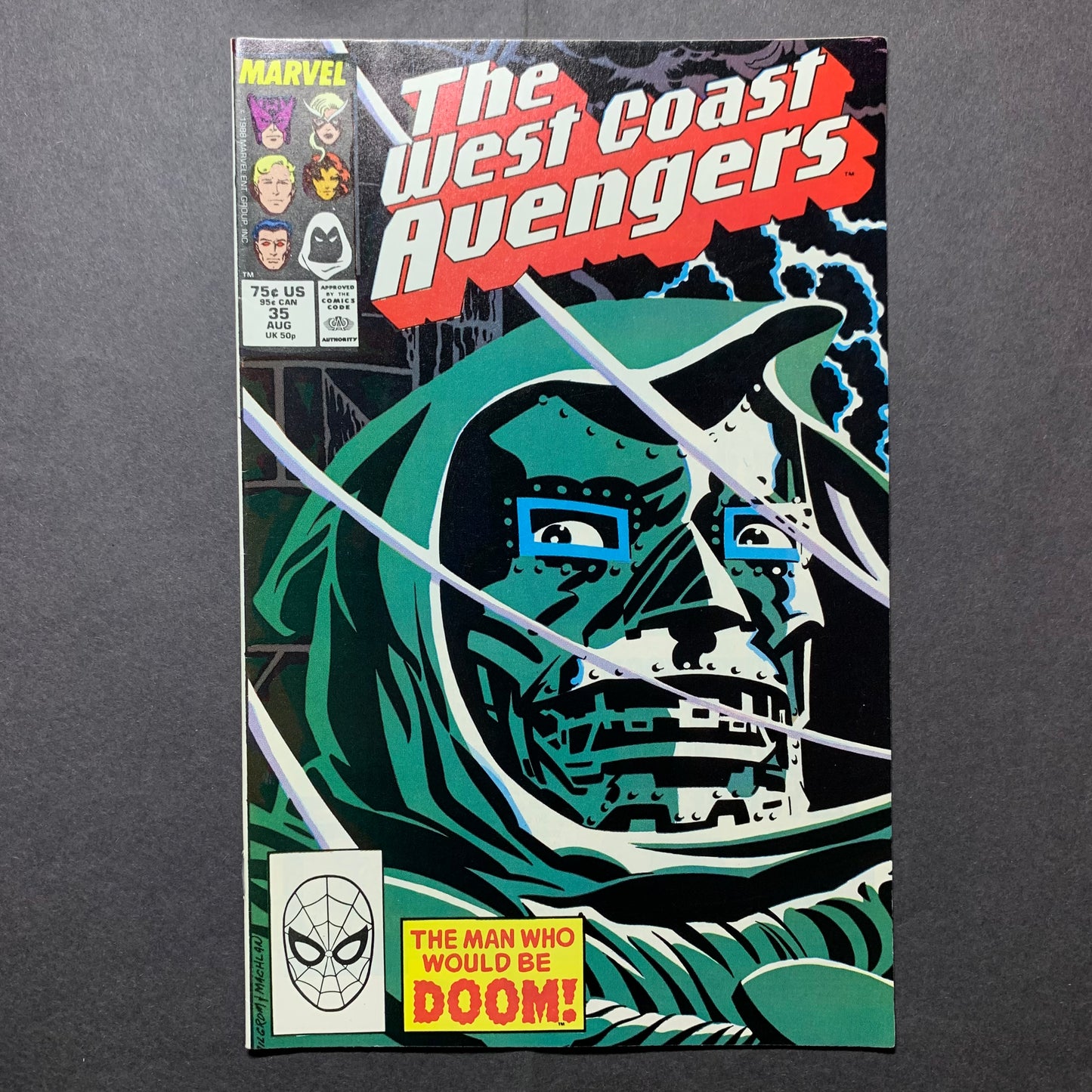 West Coast Avengers 35/ Copper Age Marvel Comics 1988