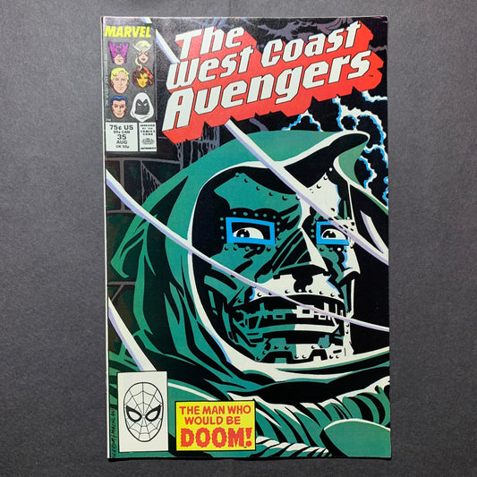 West Coast Avengers 35/ Copper Age Marvel Comics 1988