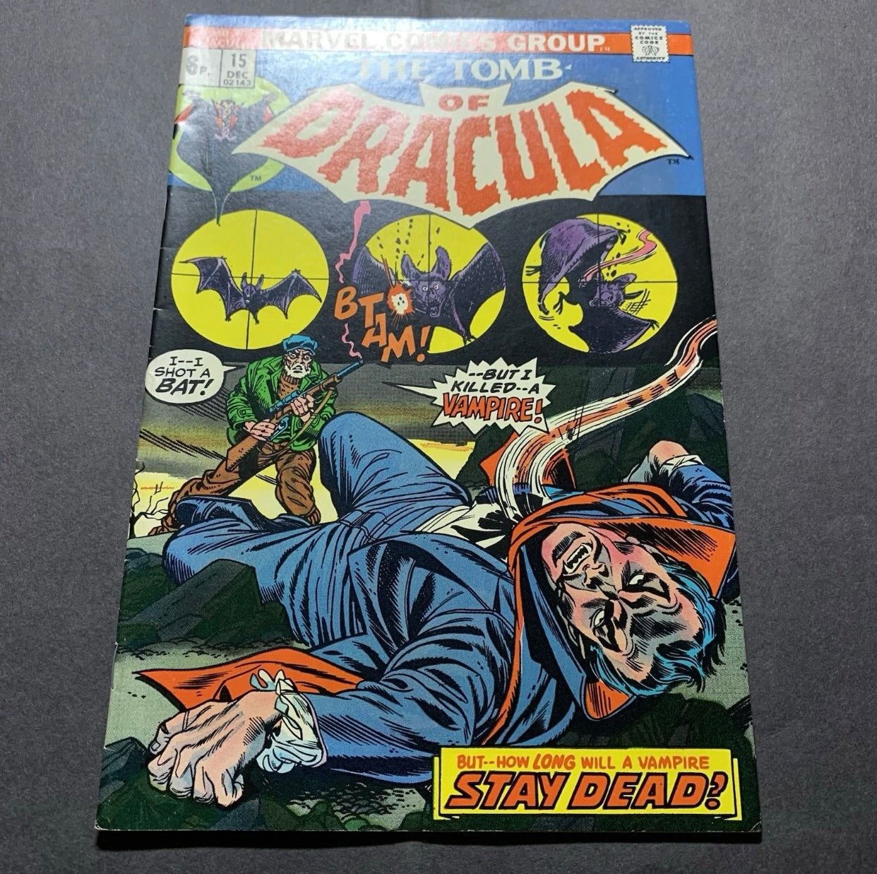 Tomb Of Dracula 15/ Bronze Age Marvel Comics 1973
